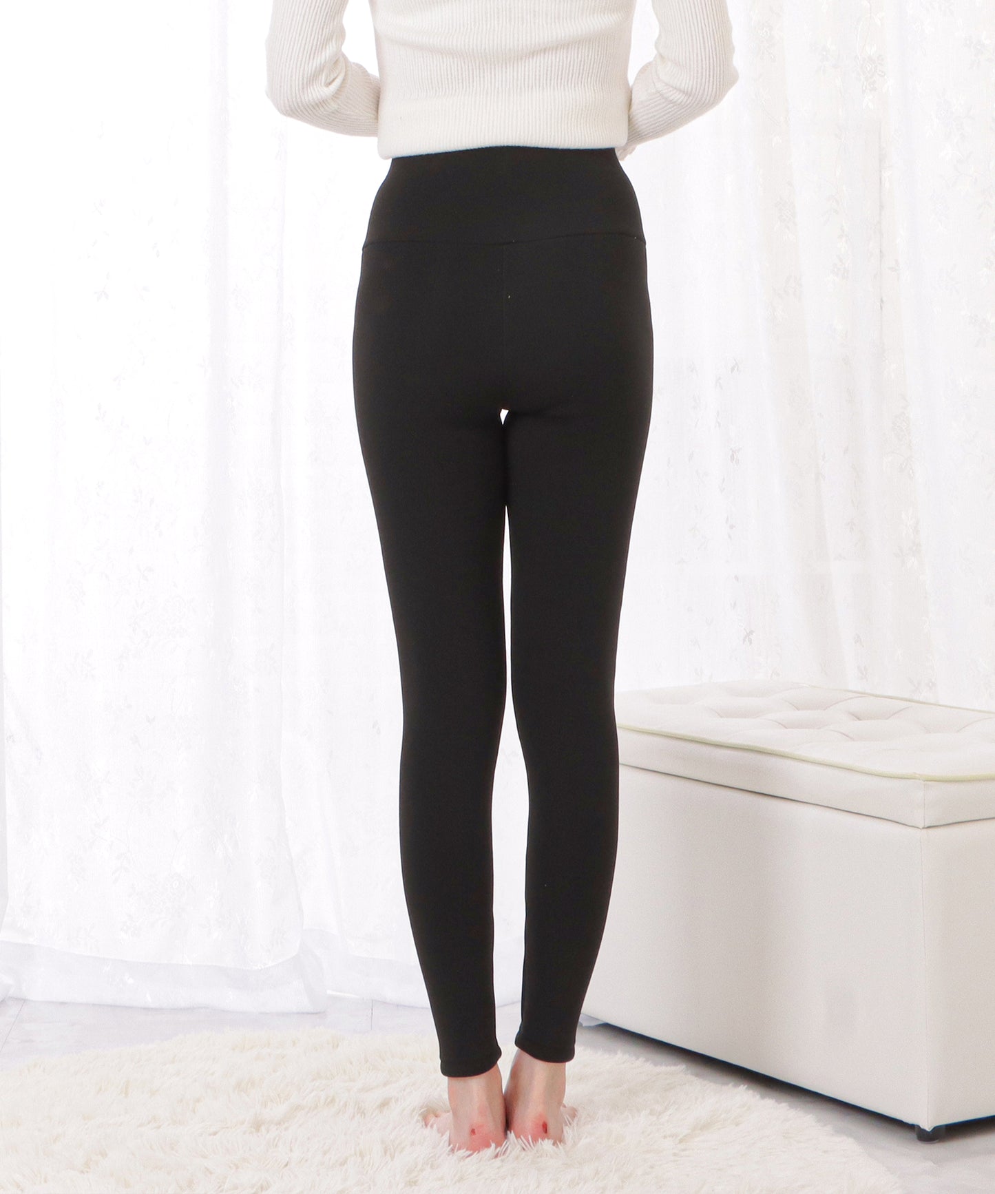 厚手裏ボアハイウエストあったかレギンス