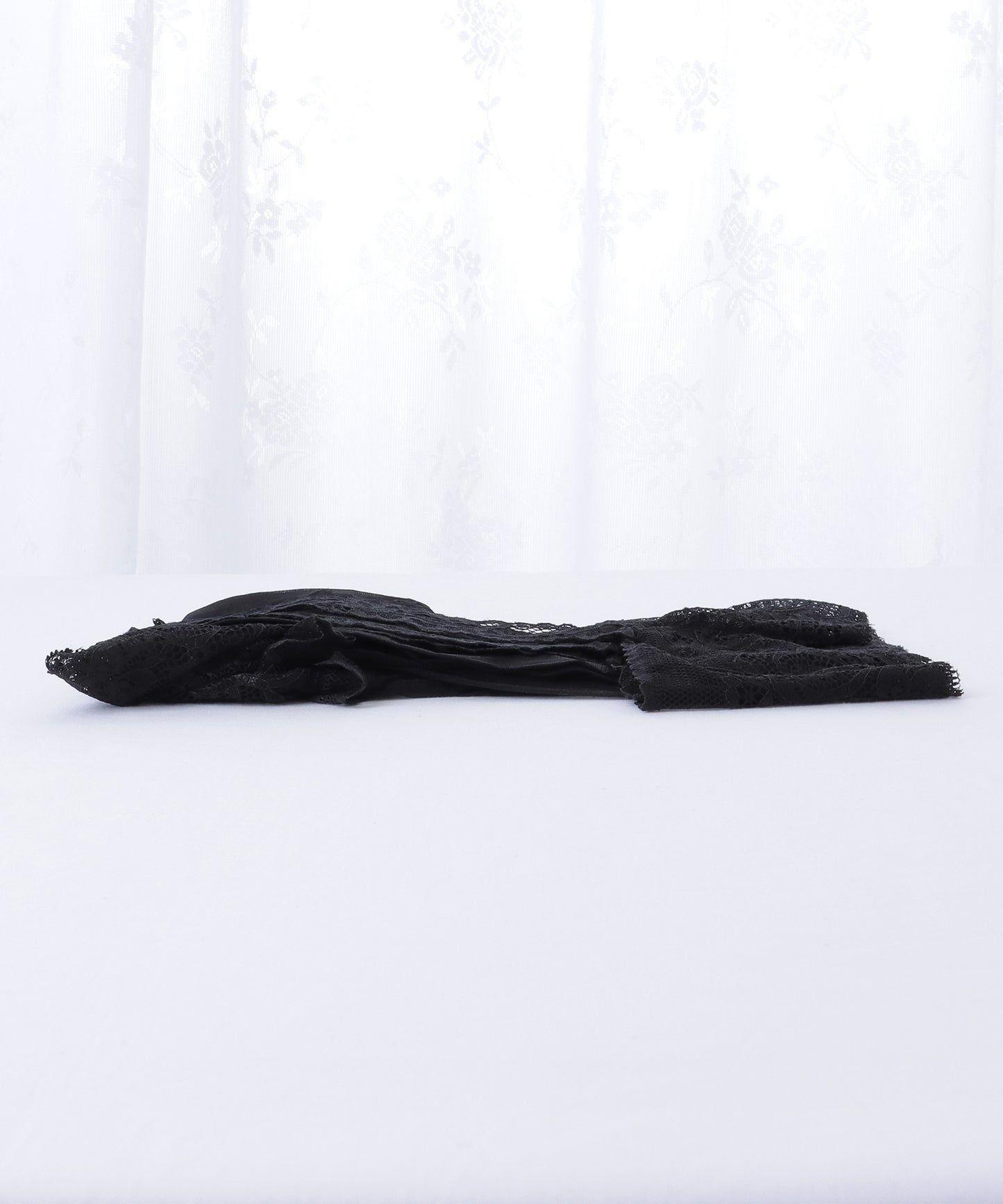 【3足セット】 花柄 レース ドッキング ガーター ストッキング