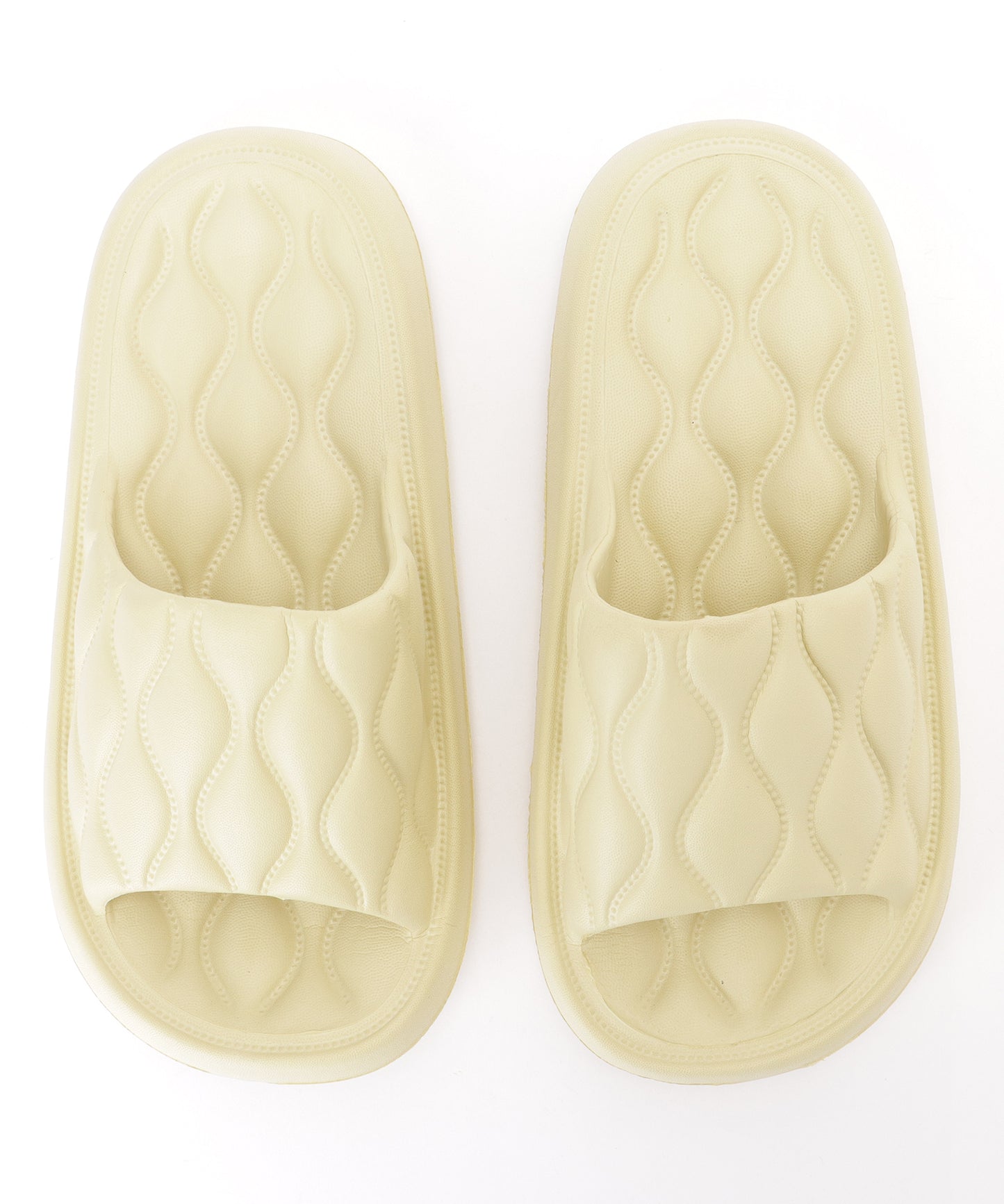 ウエーブ ライン ソフト オープン サンダル