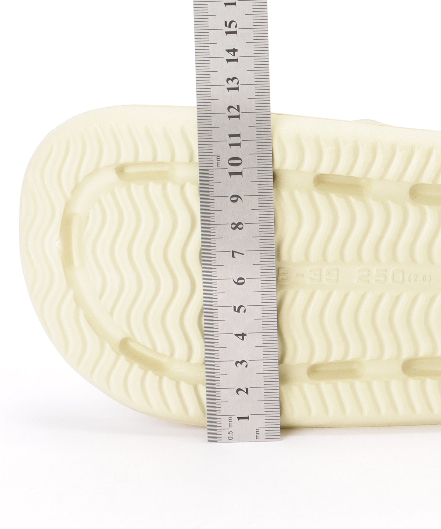 ウエーブ ライン ソフト オープン サンダル