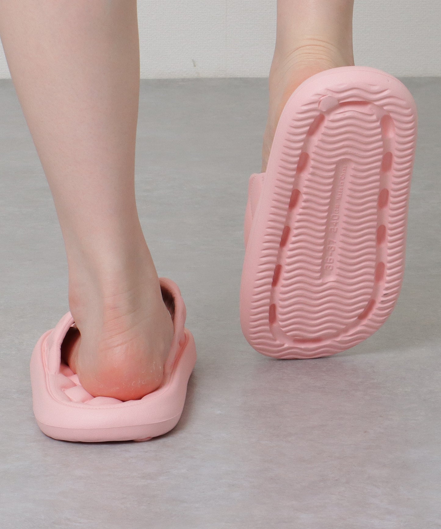 ウエーブ ライン ソフト オープン サンダル