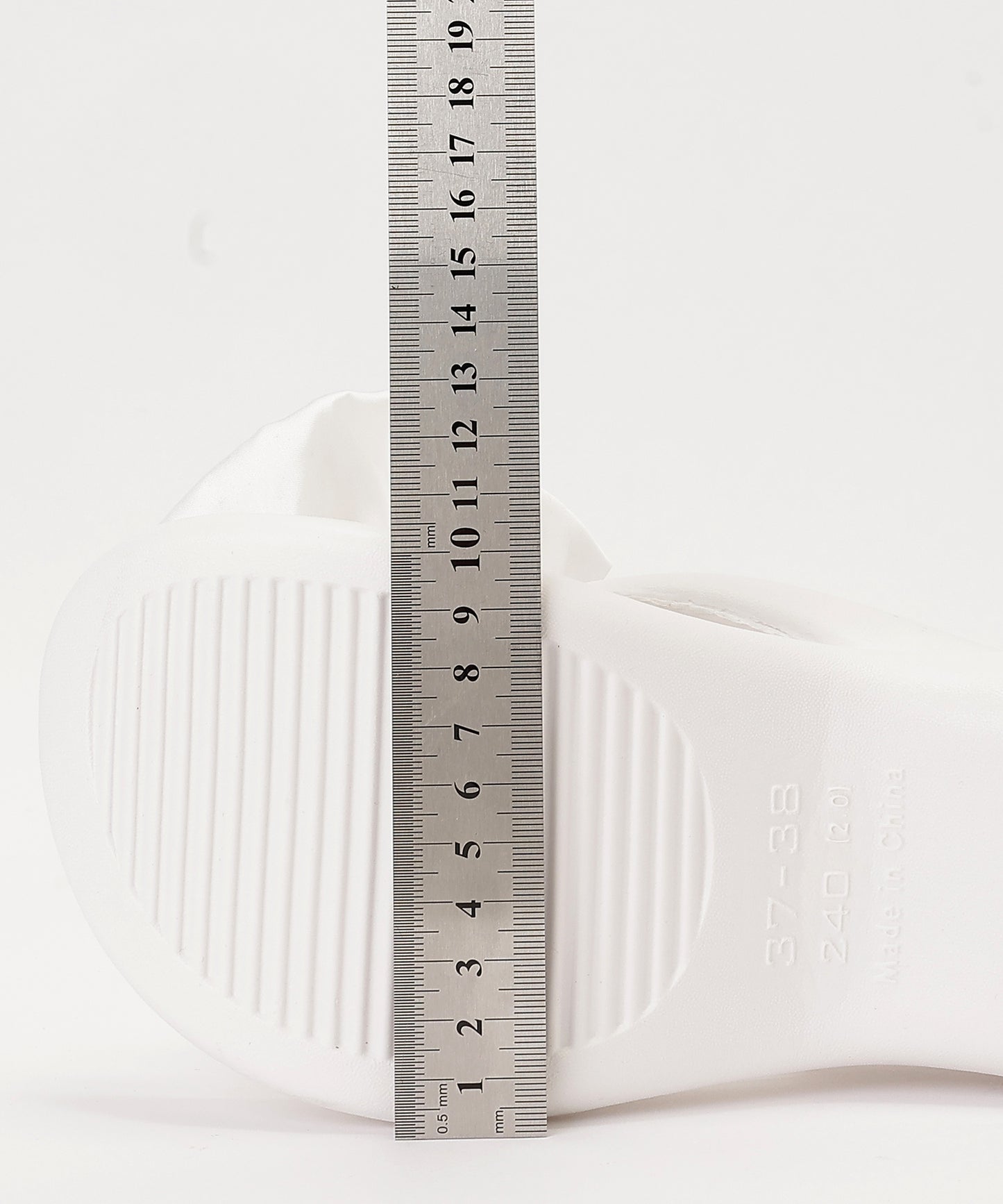 サテン リボン EVA 厚底 トング サンダル