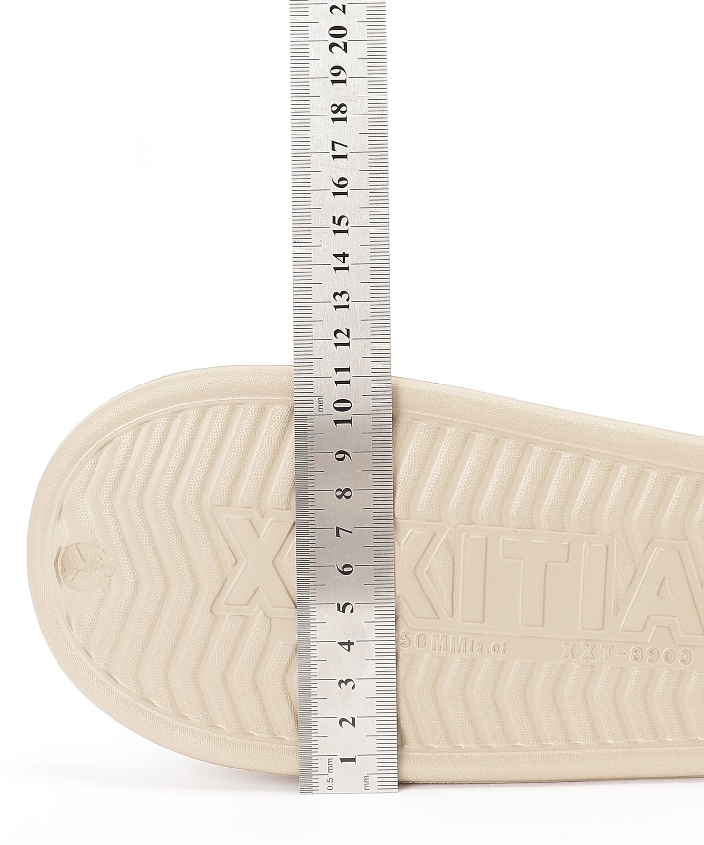 バスケット柄 ロゴ EVA オープン フラット サンダル