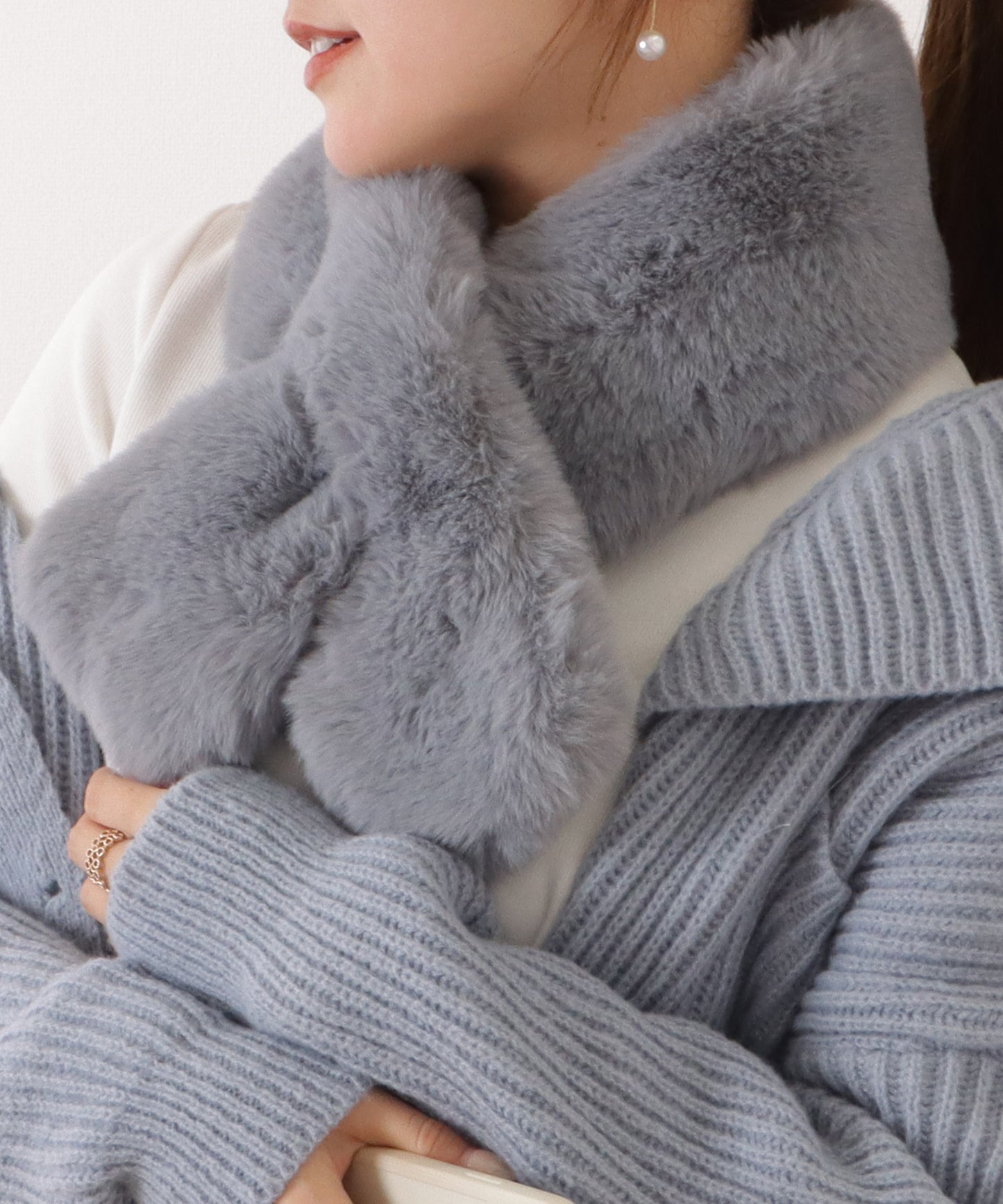 ラビット風シンプルエコファーティペット