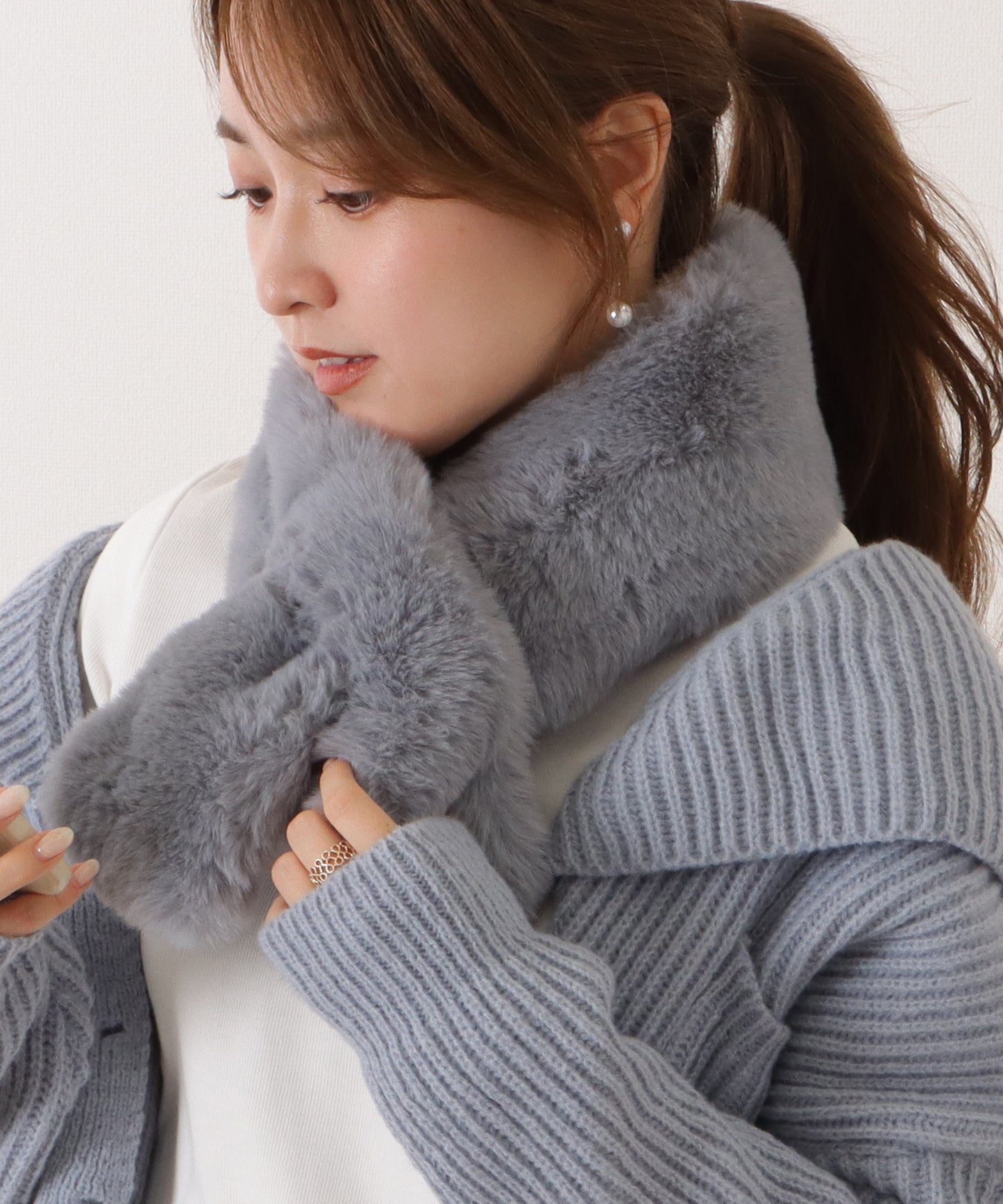 ラビット風シンプルエコファーティペット