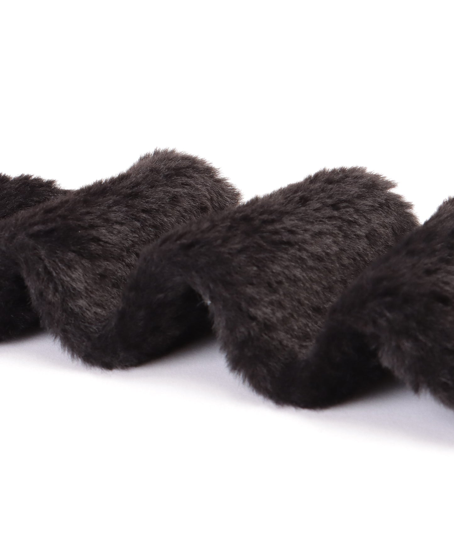 ソリッドカラー メニー パール ファー ティペット