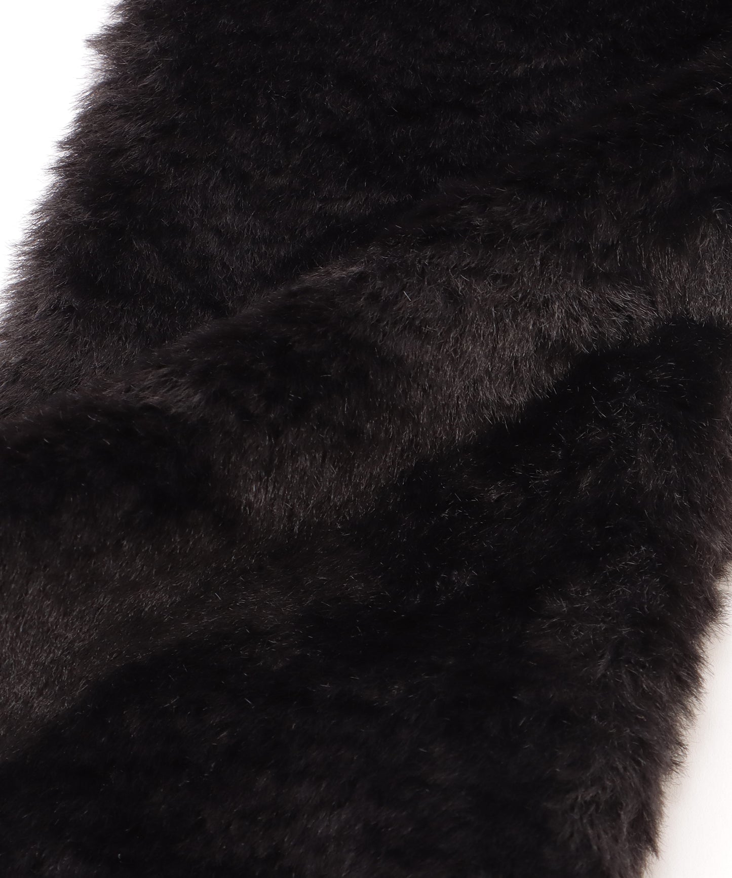 ソリッドカラー メニー パール ファー ティペット