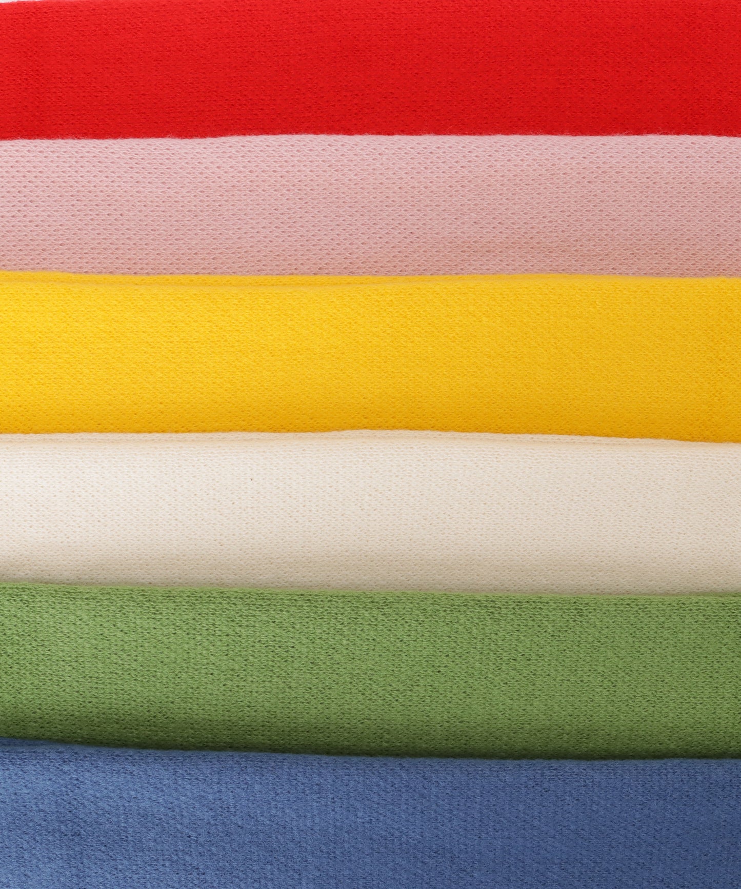 ソリッドカラー ピンバッチ付き シンプル ニット マフラー