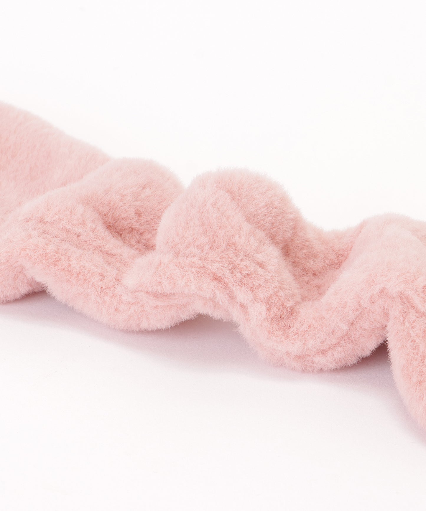 ニット リボン付き 2WAY ファー ティペット