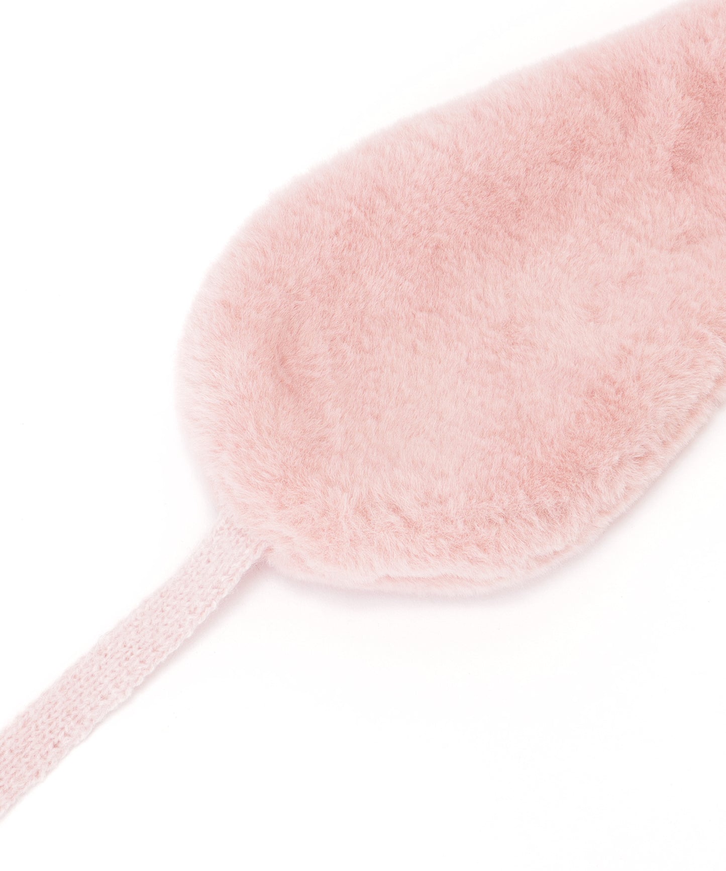 ニット リボン付き 2WAY ファー ティペット