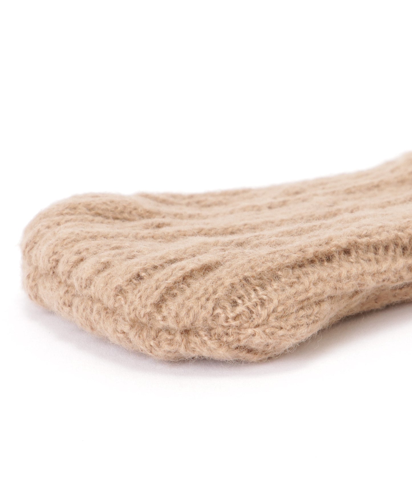 ソリッドカラー ボタン付き ケーブル ニット マフラー