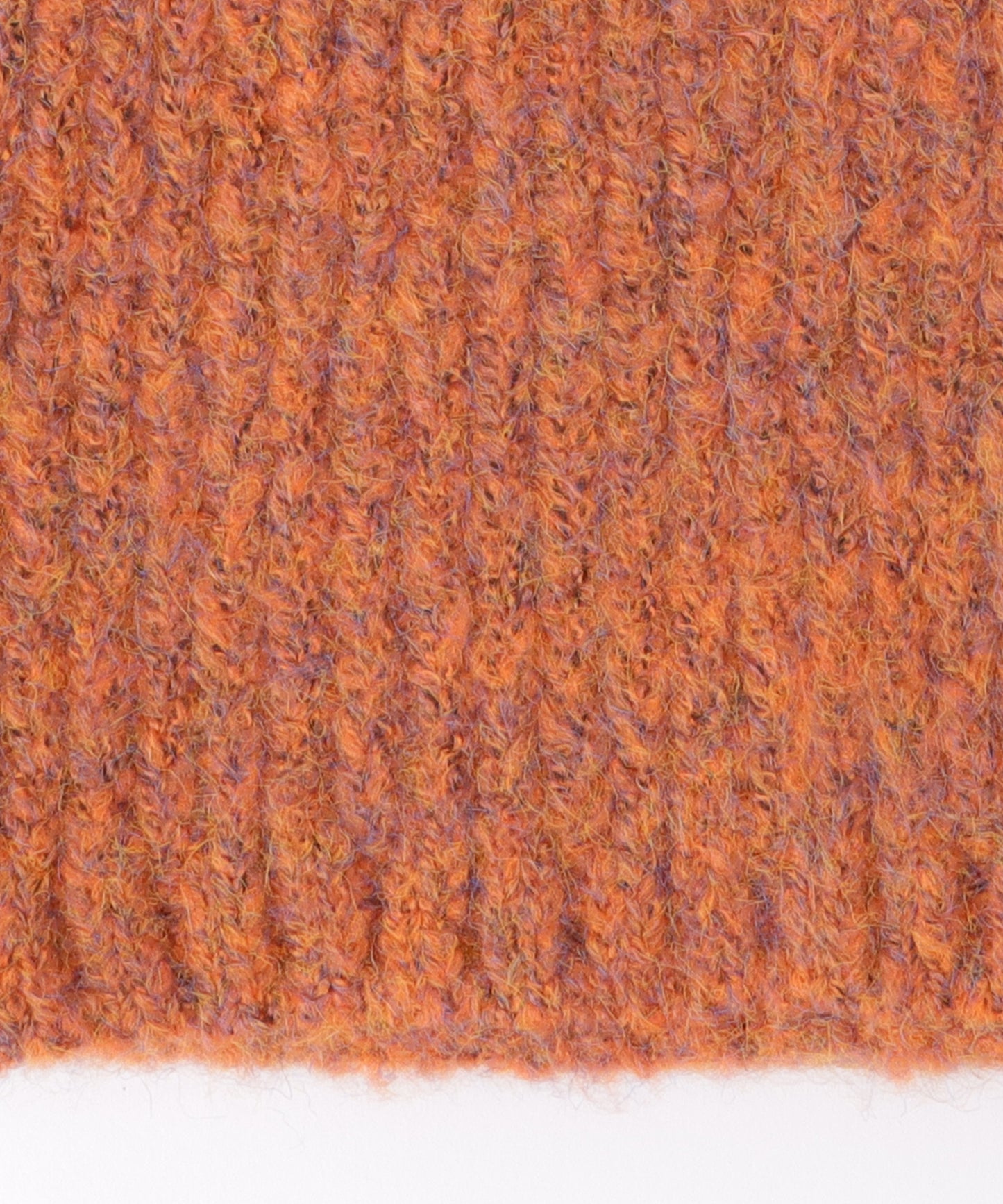 ミックスカラー厚手ニットマフラー