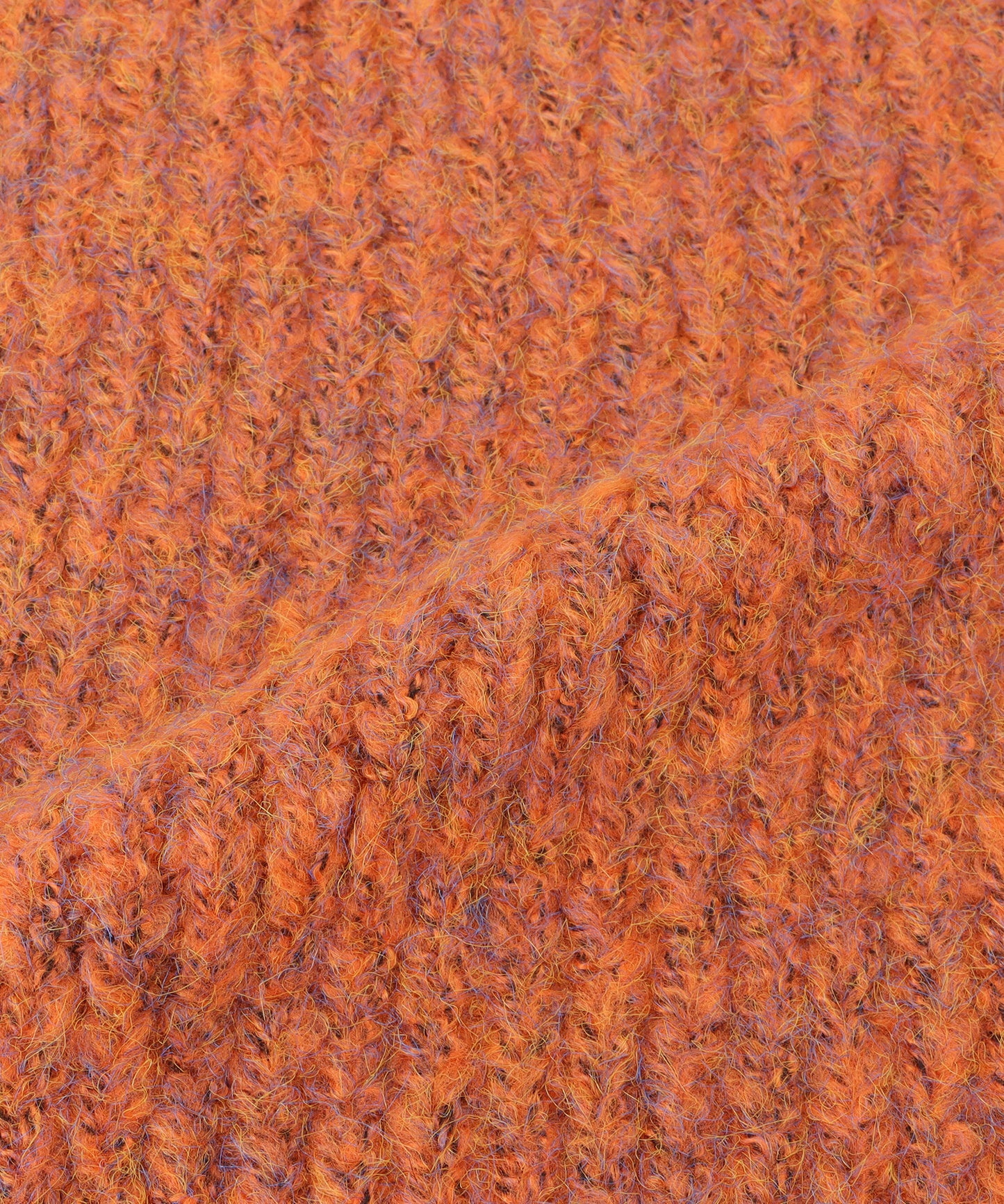 ミックスカラー厚手ニットマフラー