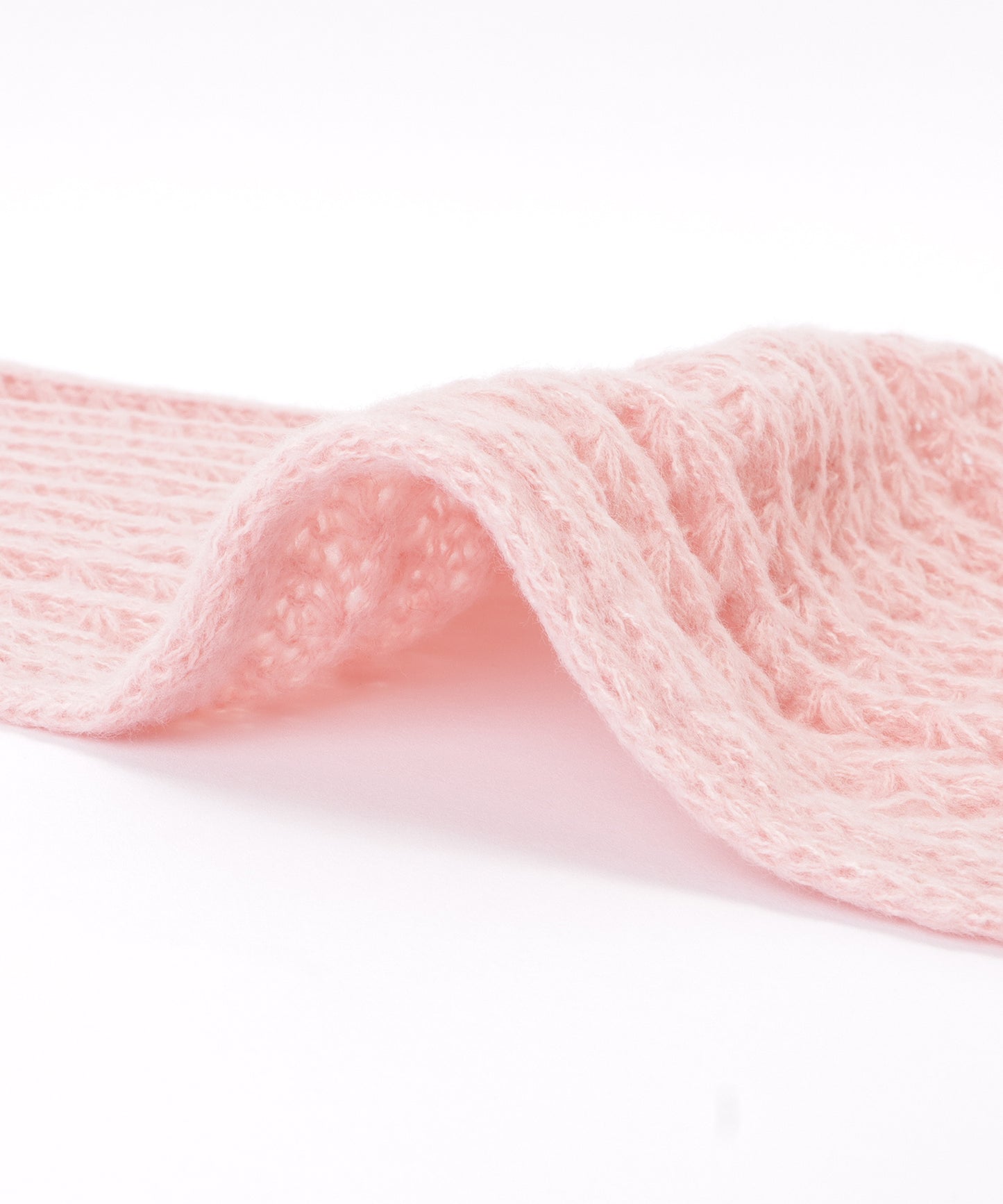 ポコポコ厚手カラーニットマフラー