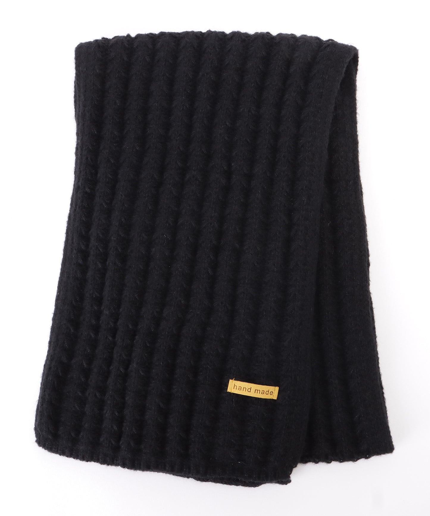 ポコポコ厚手カラーニットマフラー