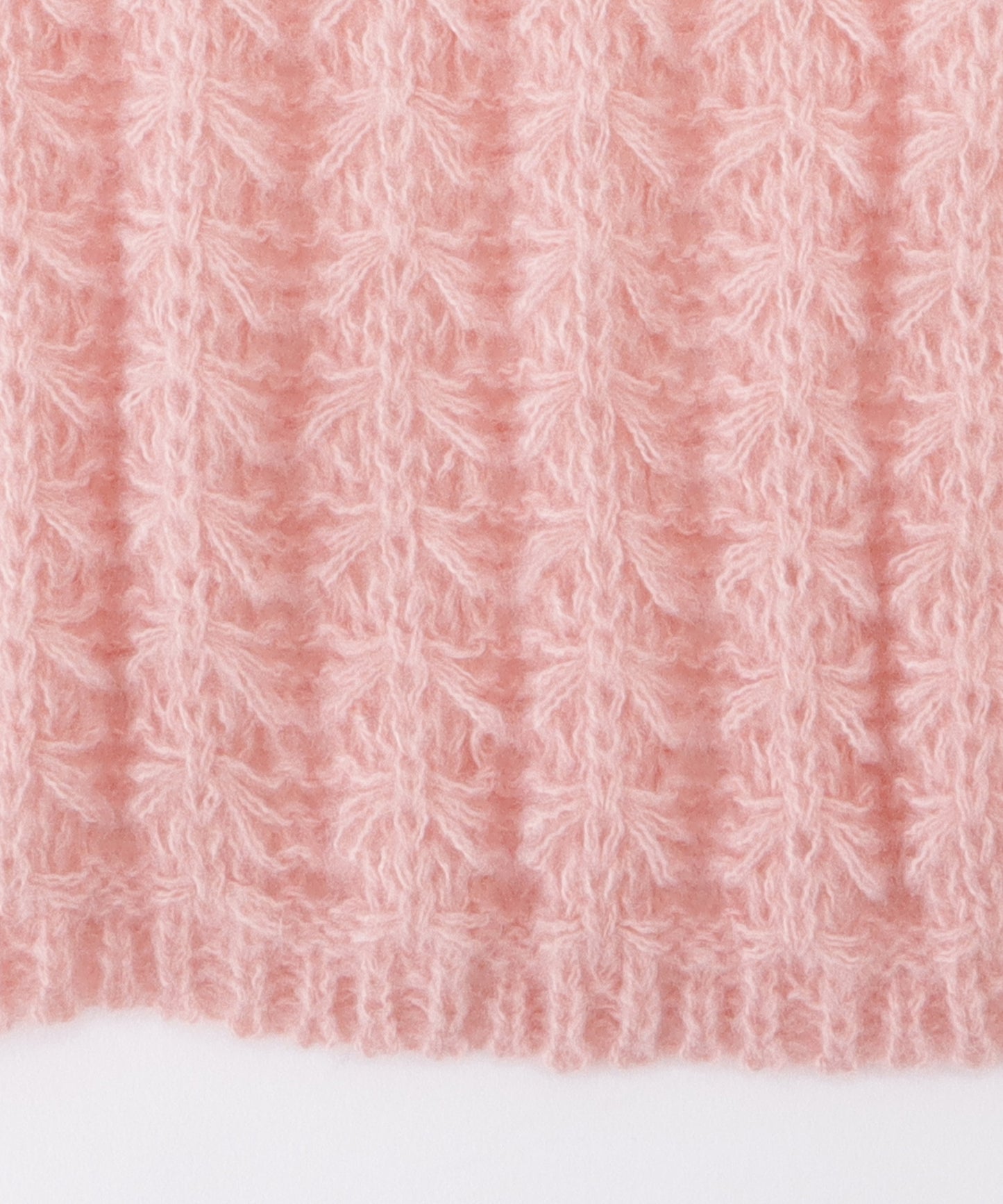 ポコポコ厚手カラーニットマフラー