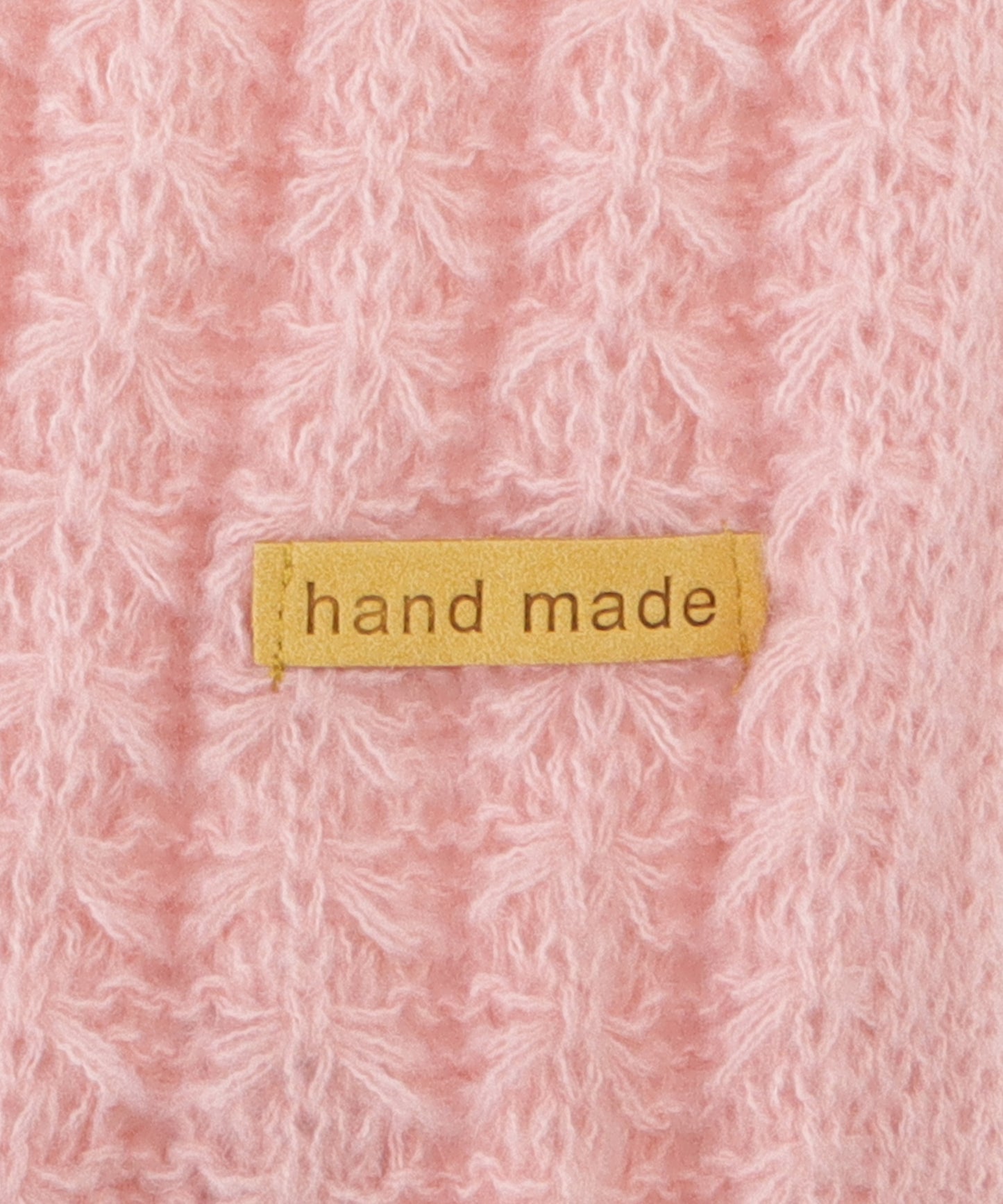 ポコポコ厚手カラーニットマフラー