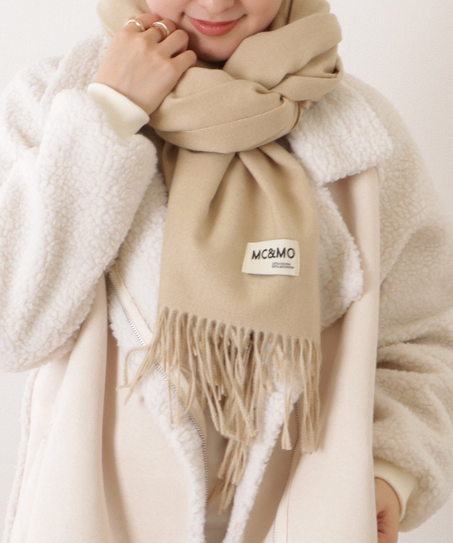 タッチ ベーシックニットマフラー