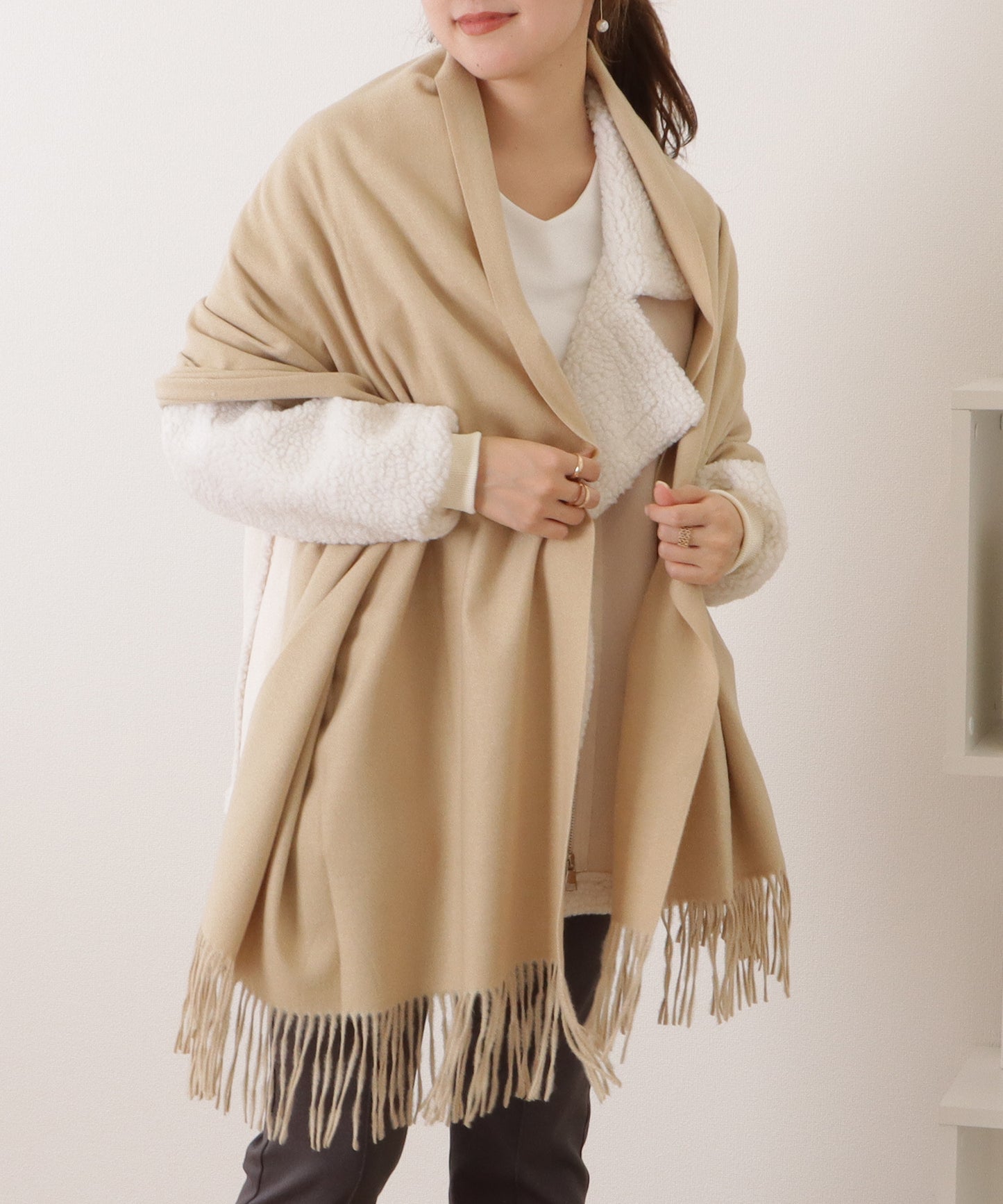 タッチ ベーシックニットマフラー