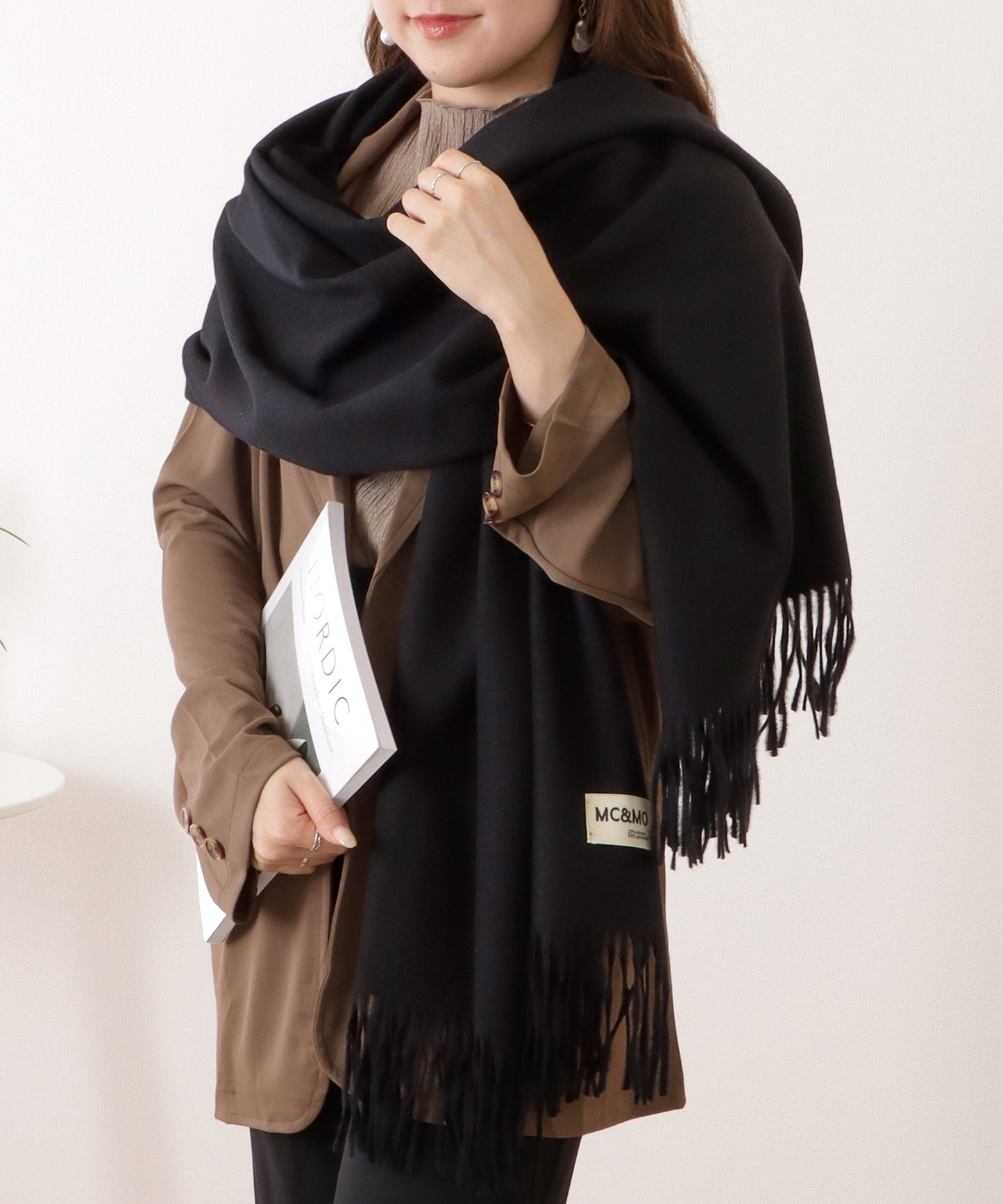 タッチ ベーシックニットマフラー