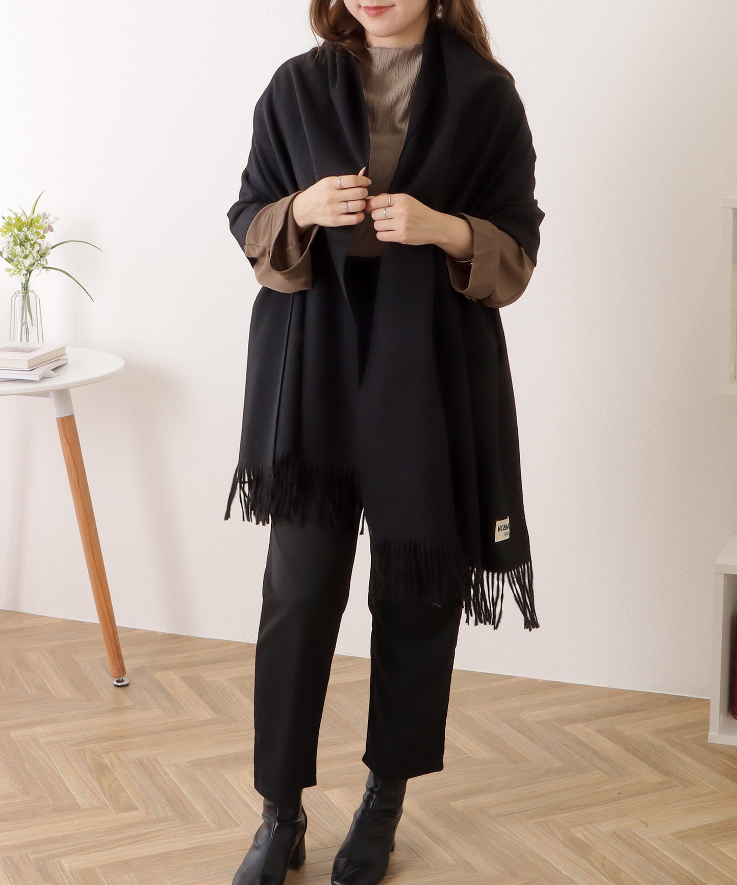 タッチ ベーシックニットマフラー