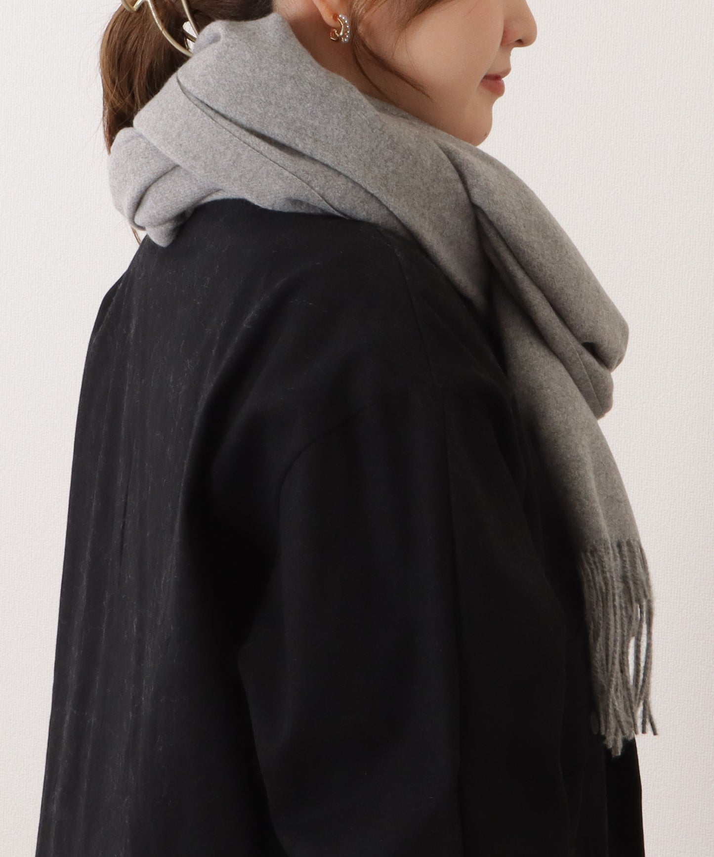 タッチ ベーシックニットマフラー