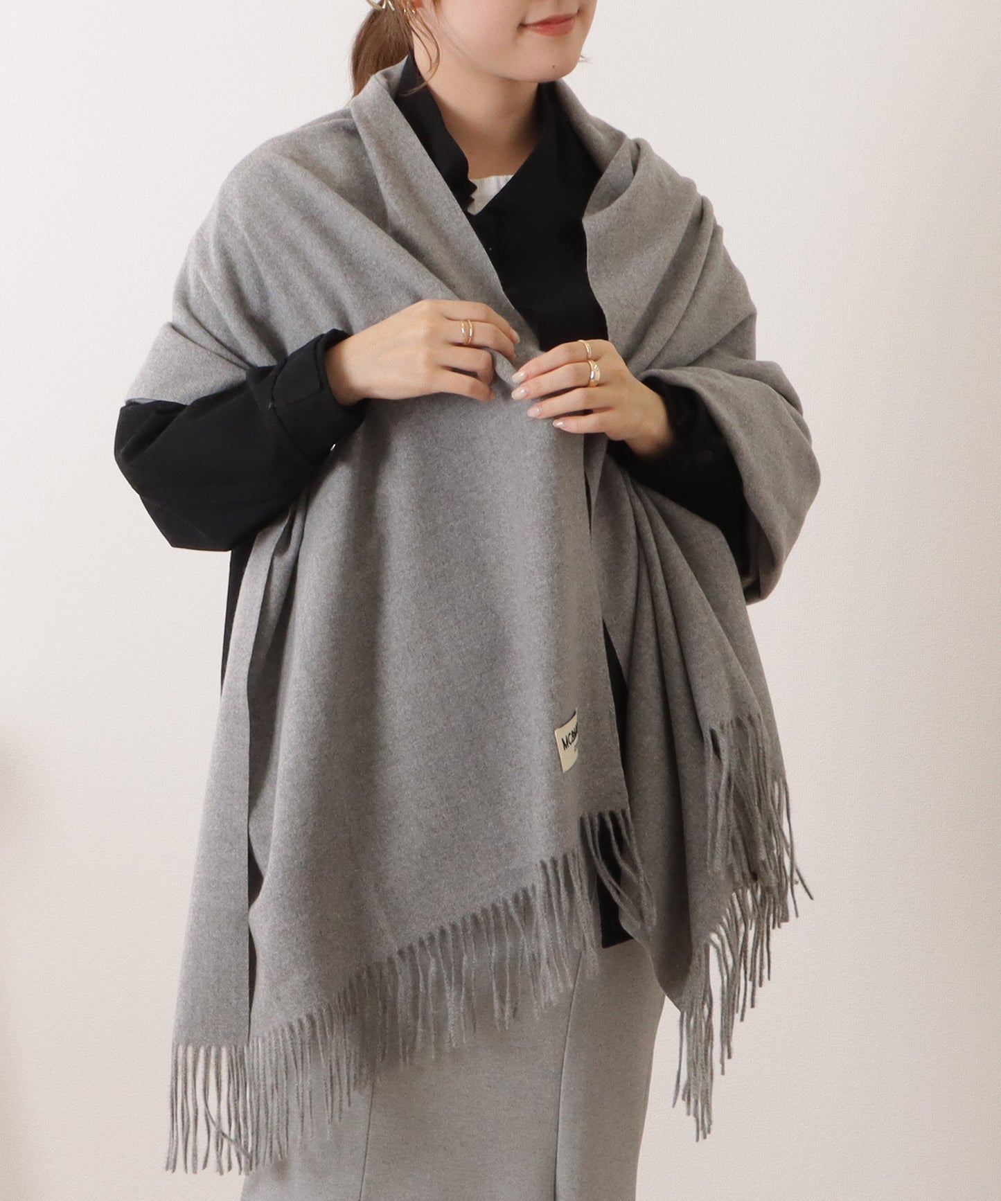 タッチ ベーシックニットマフラー