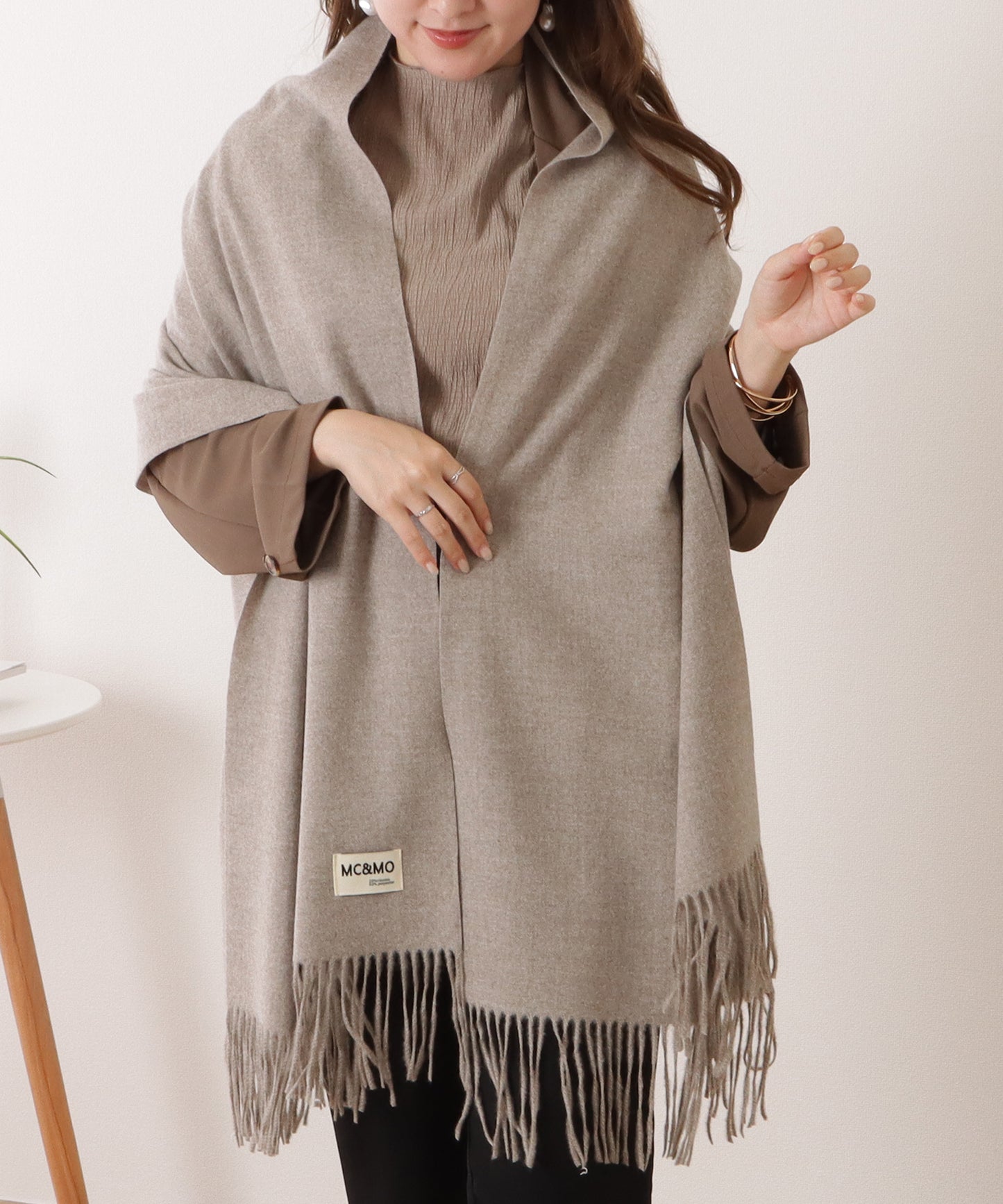 タッチ ベーシックニットマフラー