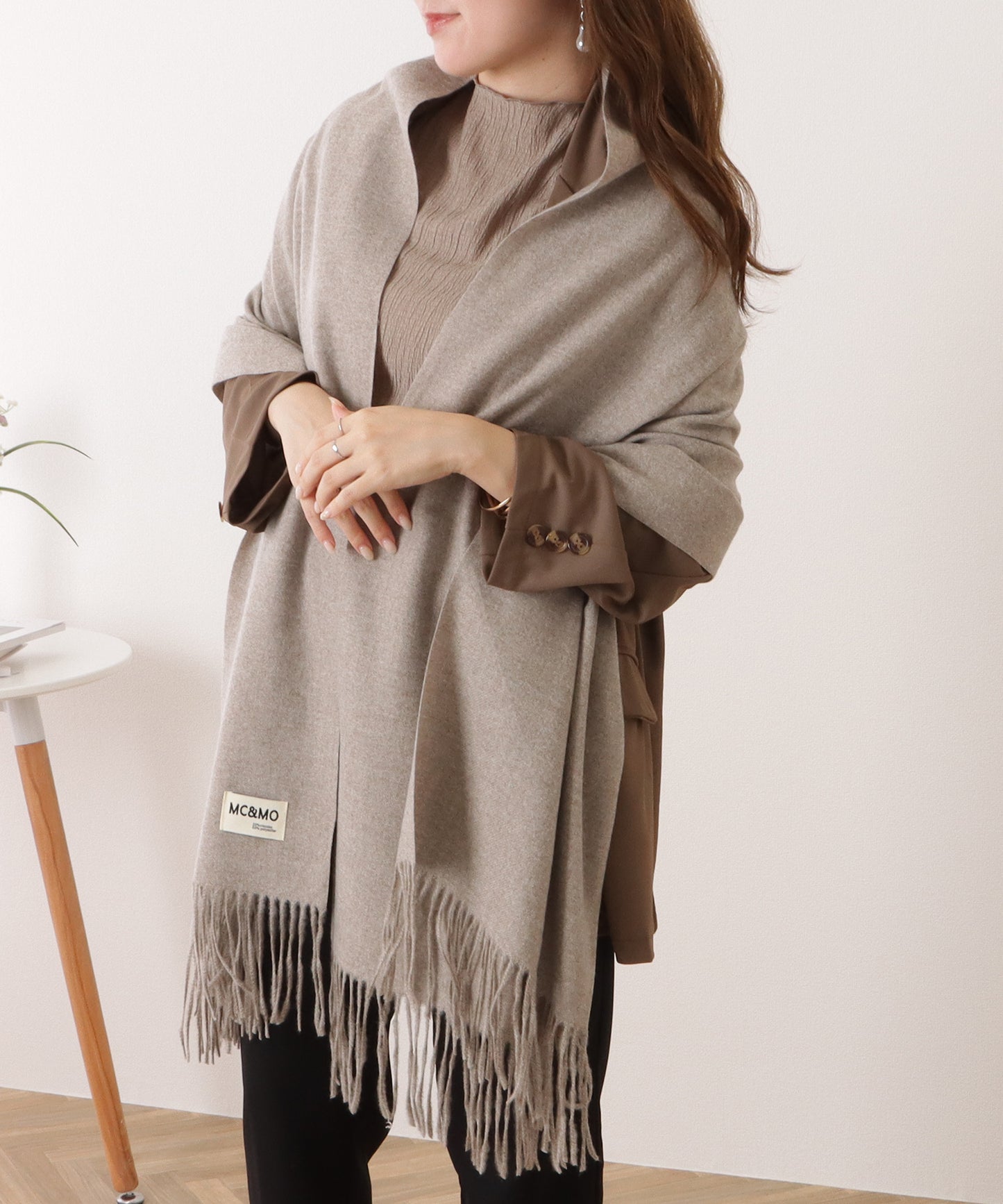 タッチ ベーシックニットマフラー