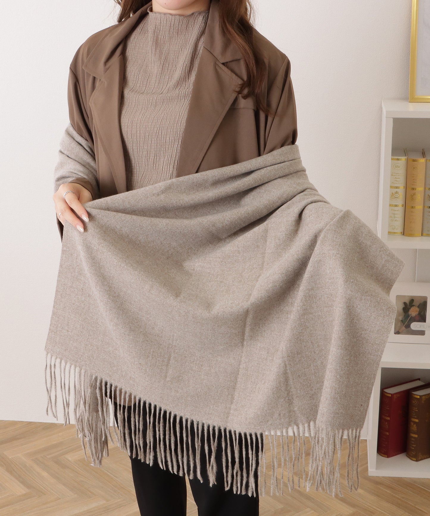 タッチ ベーシックニットマフラー