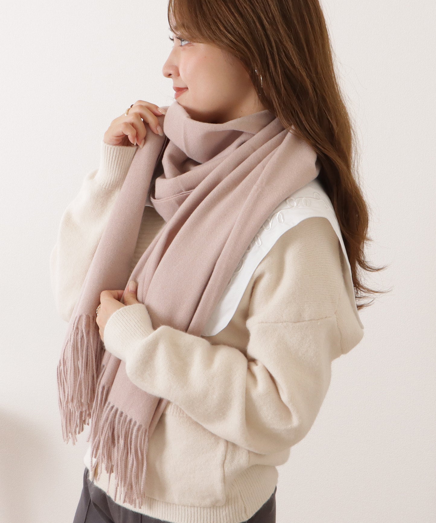 タッチ ベーシックニットマフラー