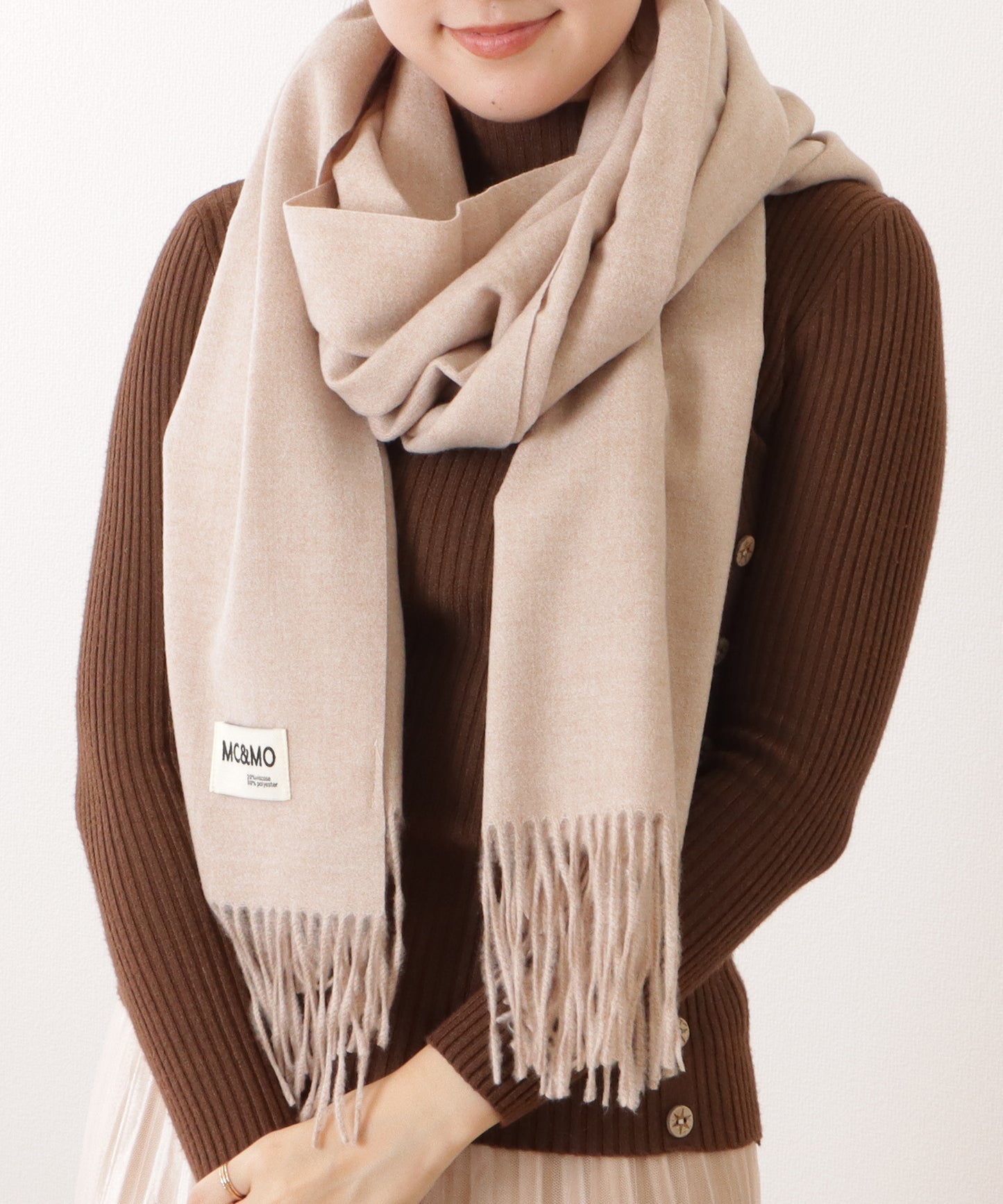 タッチ ベーシックニットマフラー