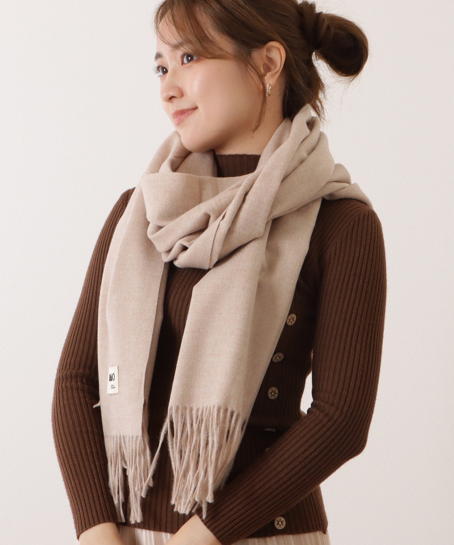 タッチ ベーシックニットマフラー