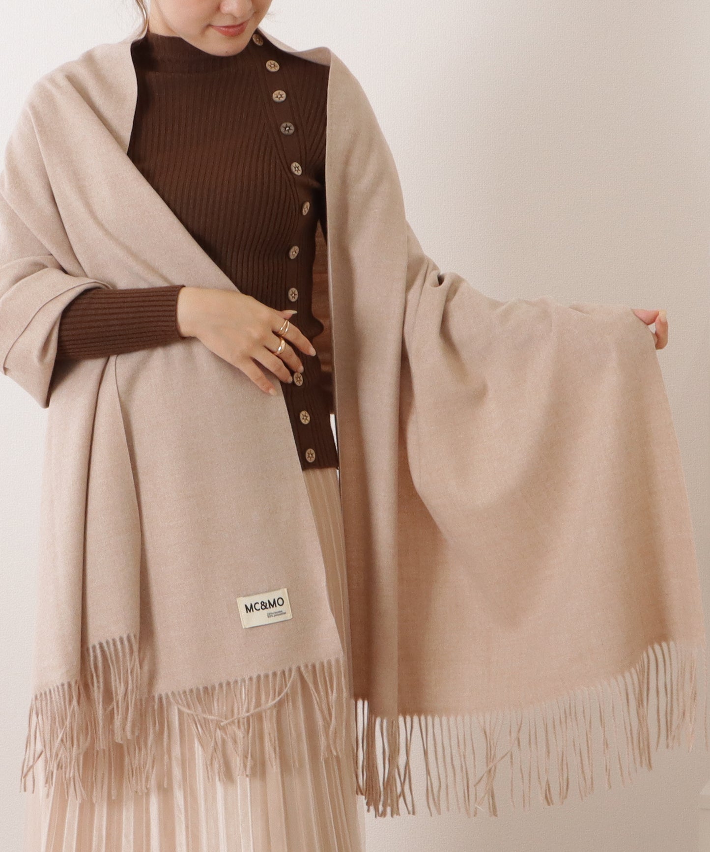 タッチ ベーシックニットマフラー