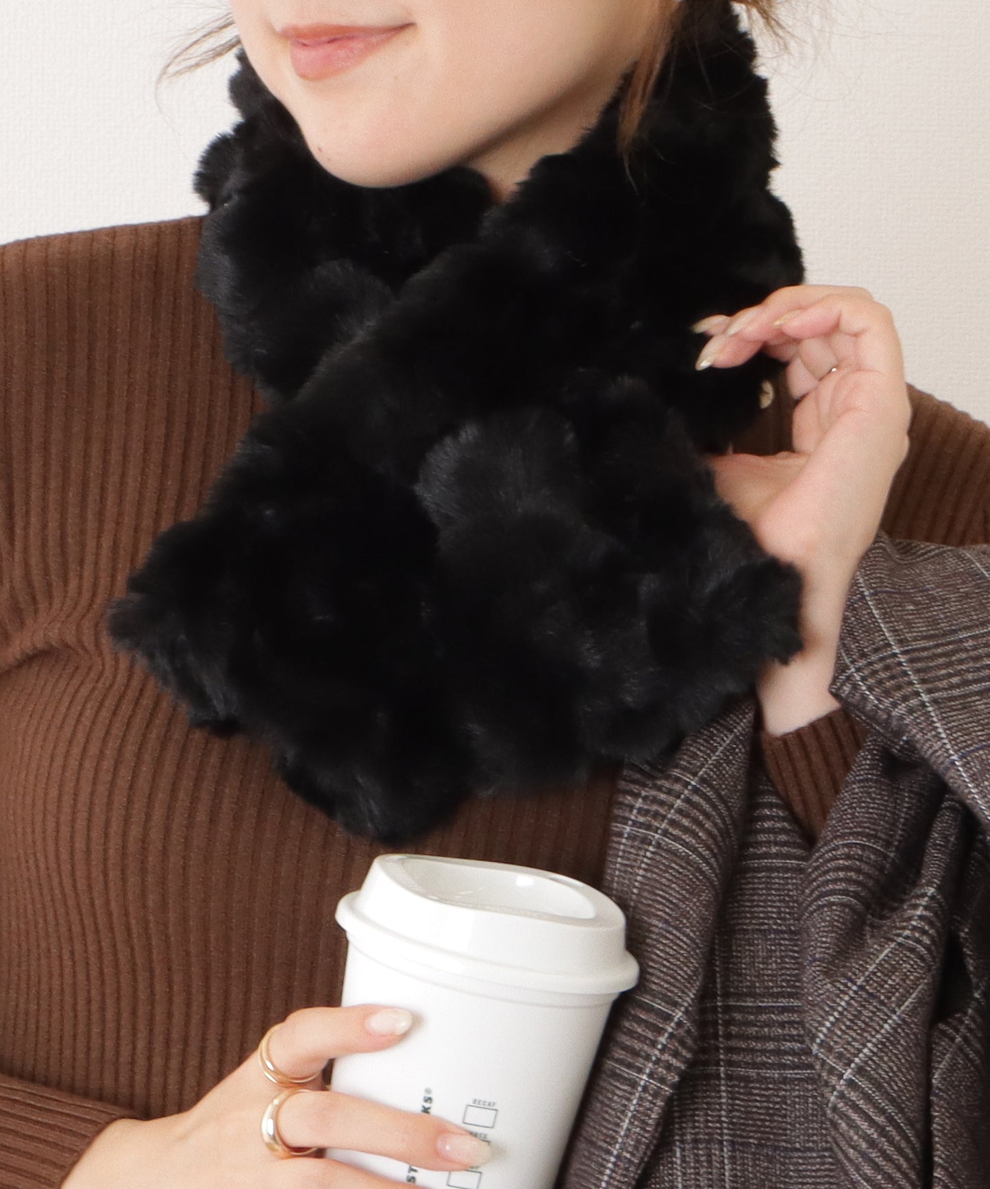 ラビット風シンプルクロスファーティペット