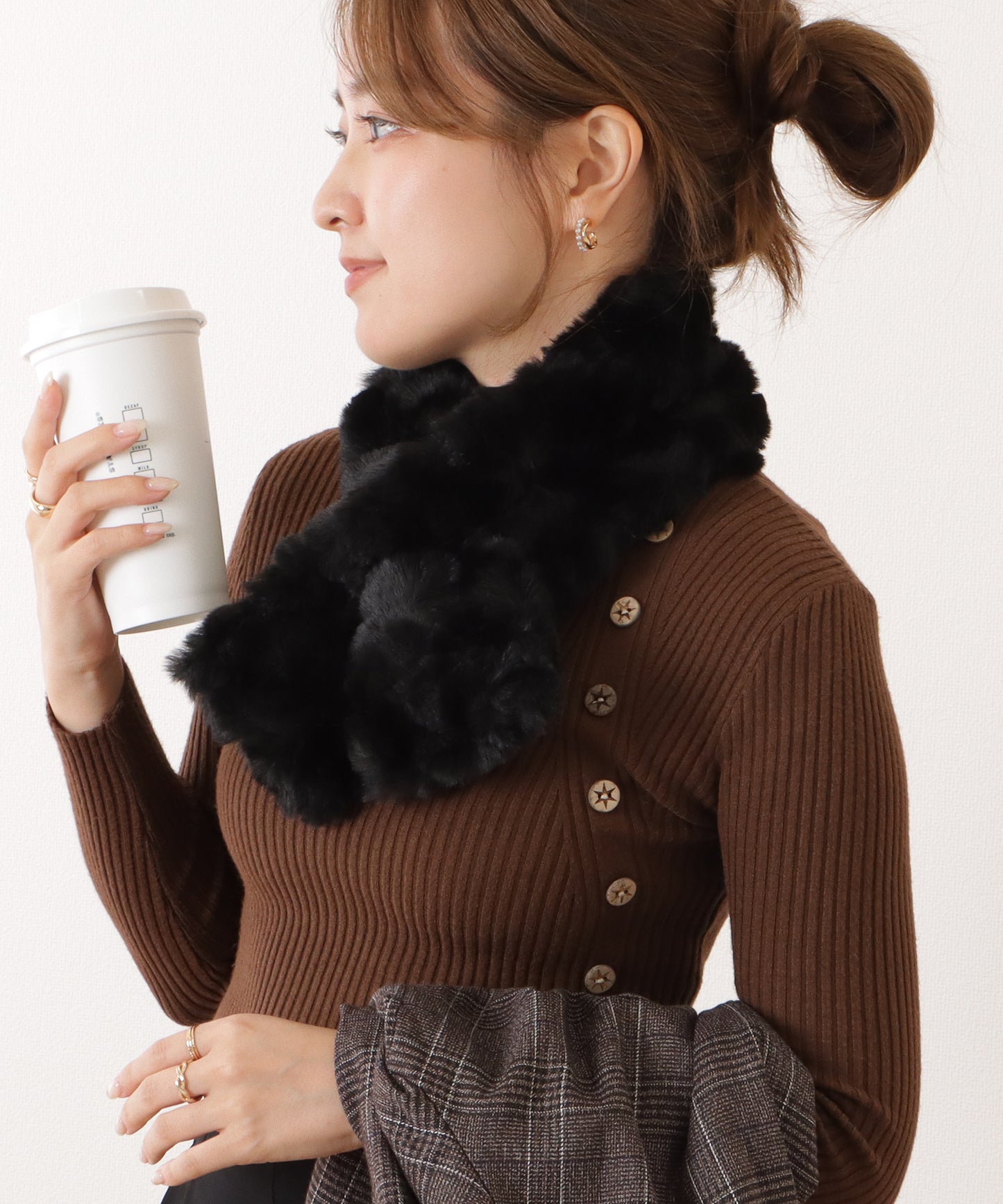 ラビット風シンプルクロスファーティペット