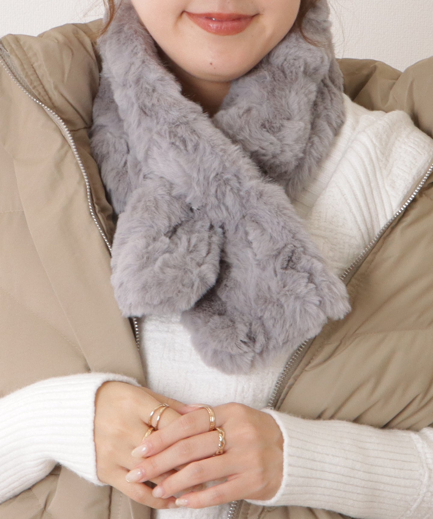 ラビット風シンプルクロスファーティペット