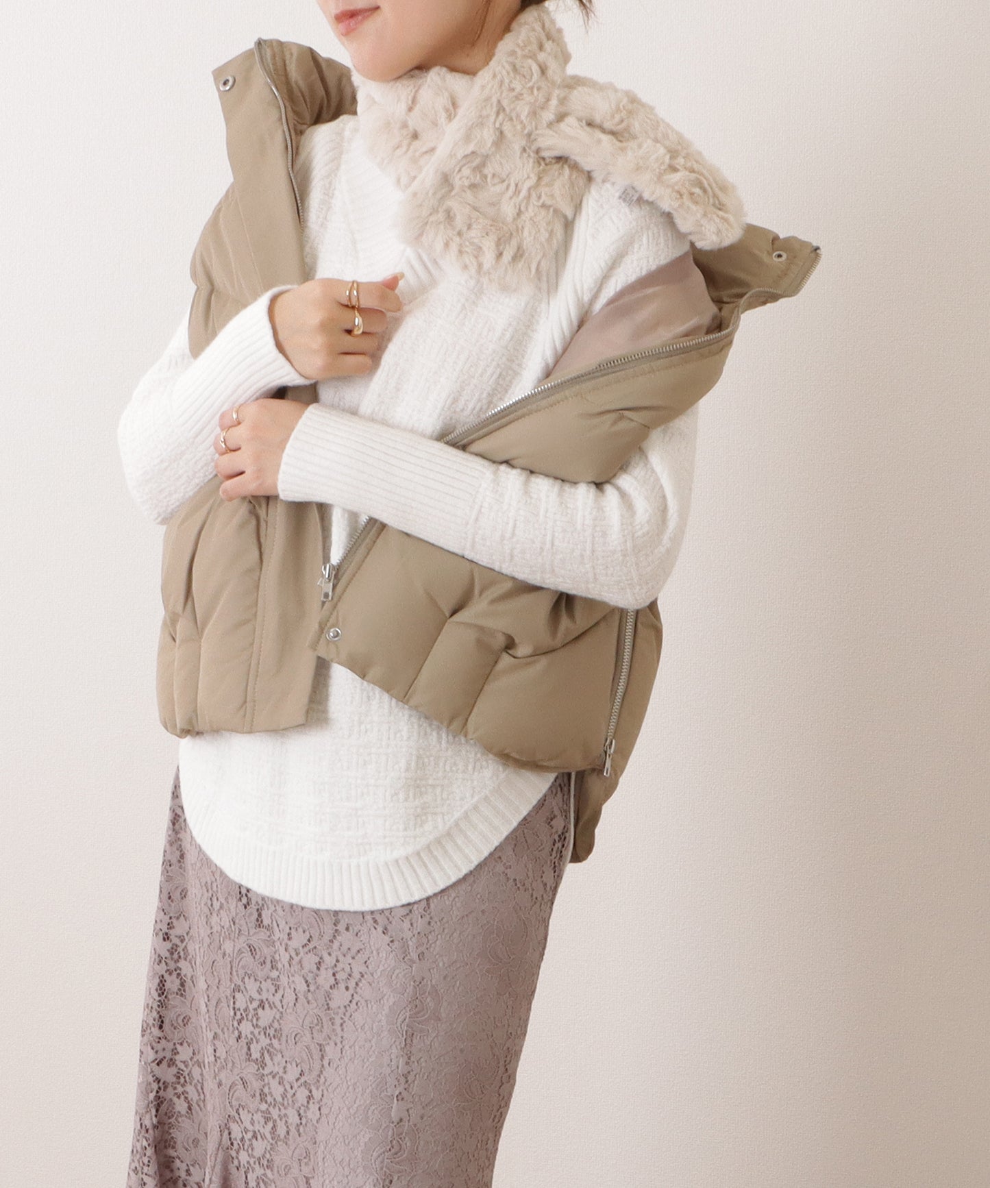 ラビット風シンプルクロスファーティペット