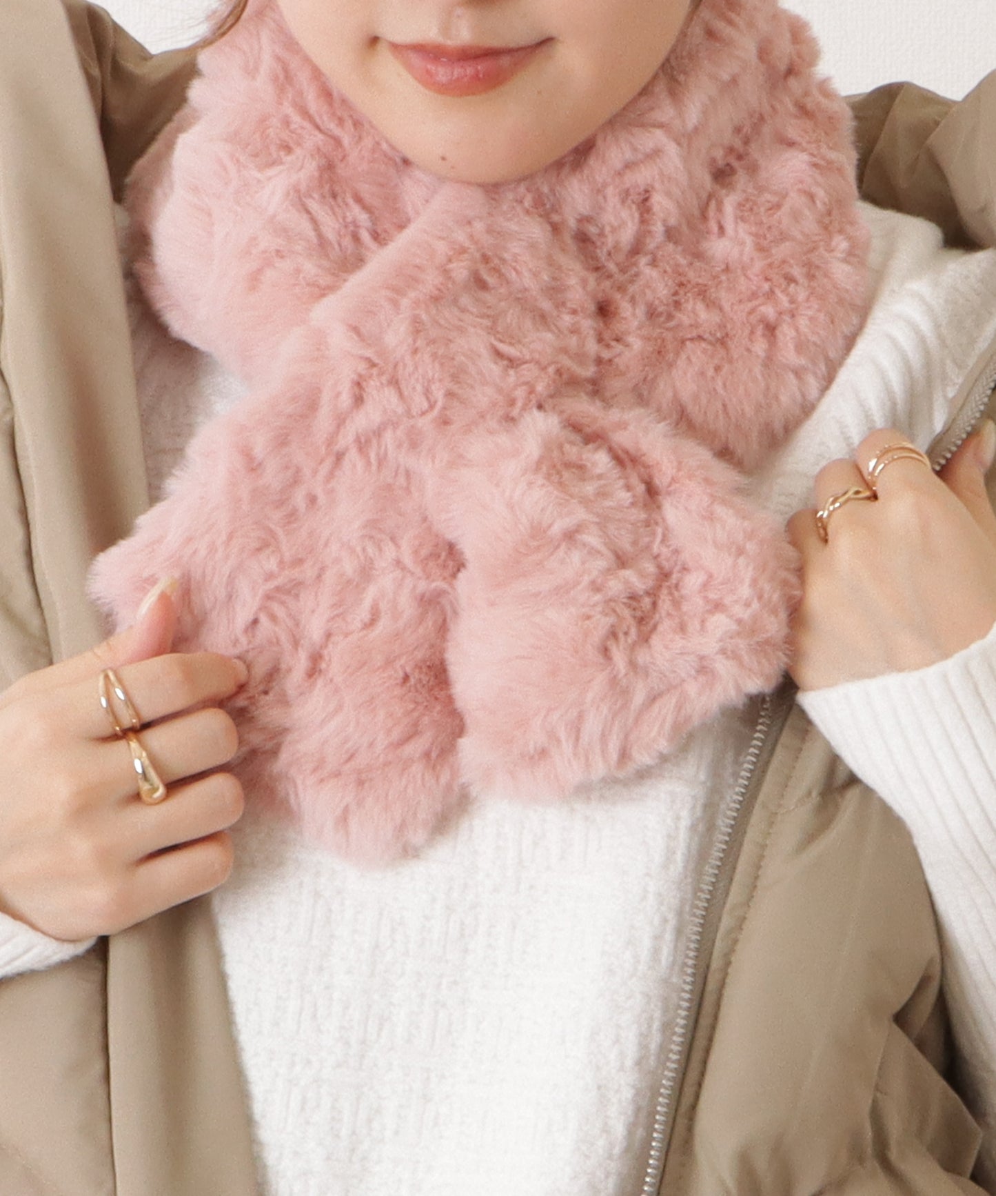 ラビット風シンプルクロスファーティペット