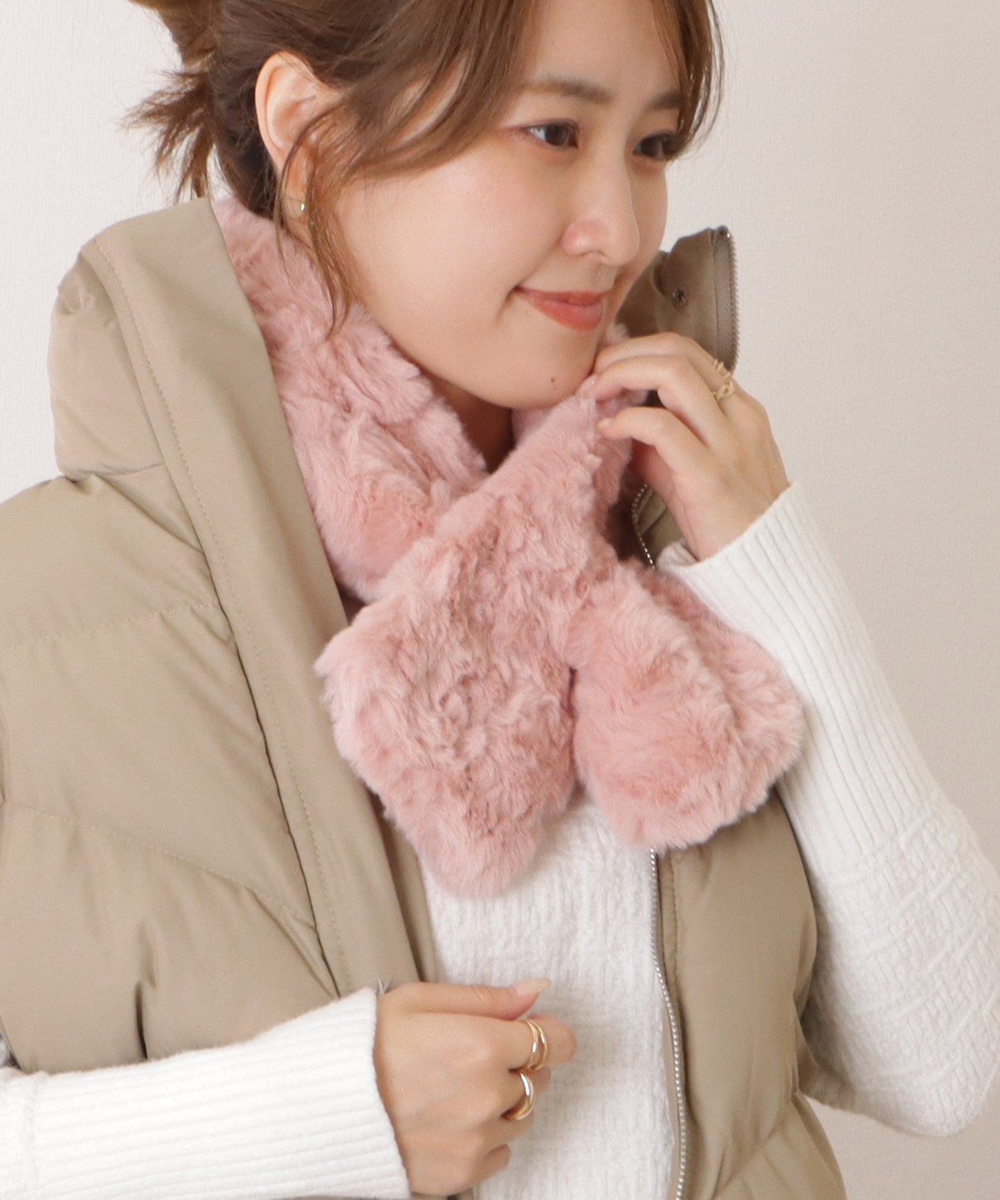 ラビット風シンプルクロスファーティペット