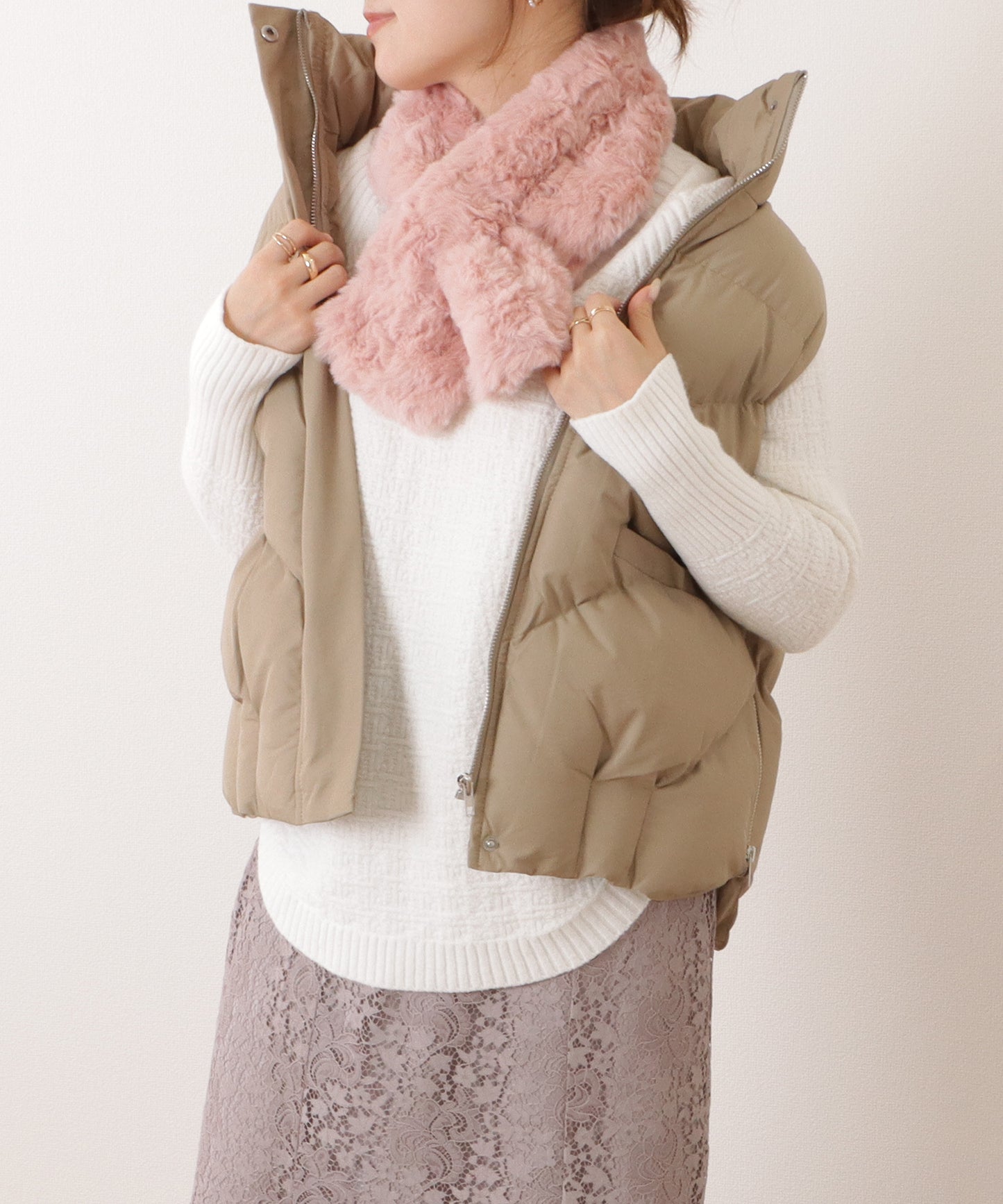 ラビット風シンプルクロスファーティペット