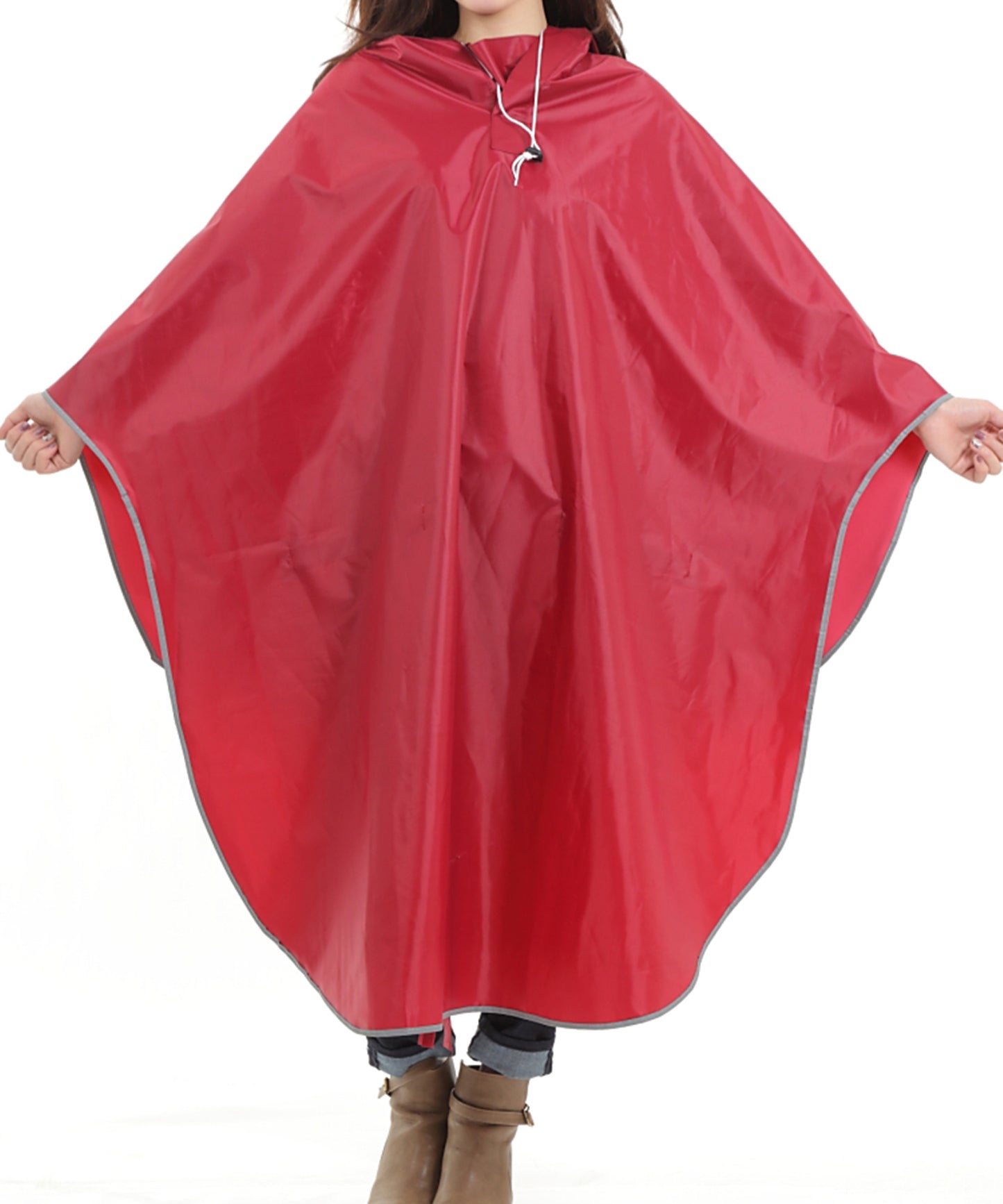カゴすぽっりレインコート ポンチョ