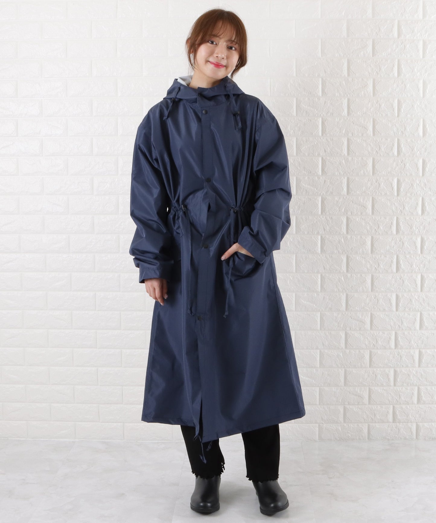 軽量レインコート 自転車用 男女兼用