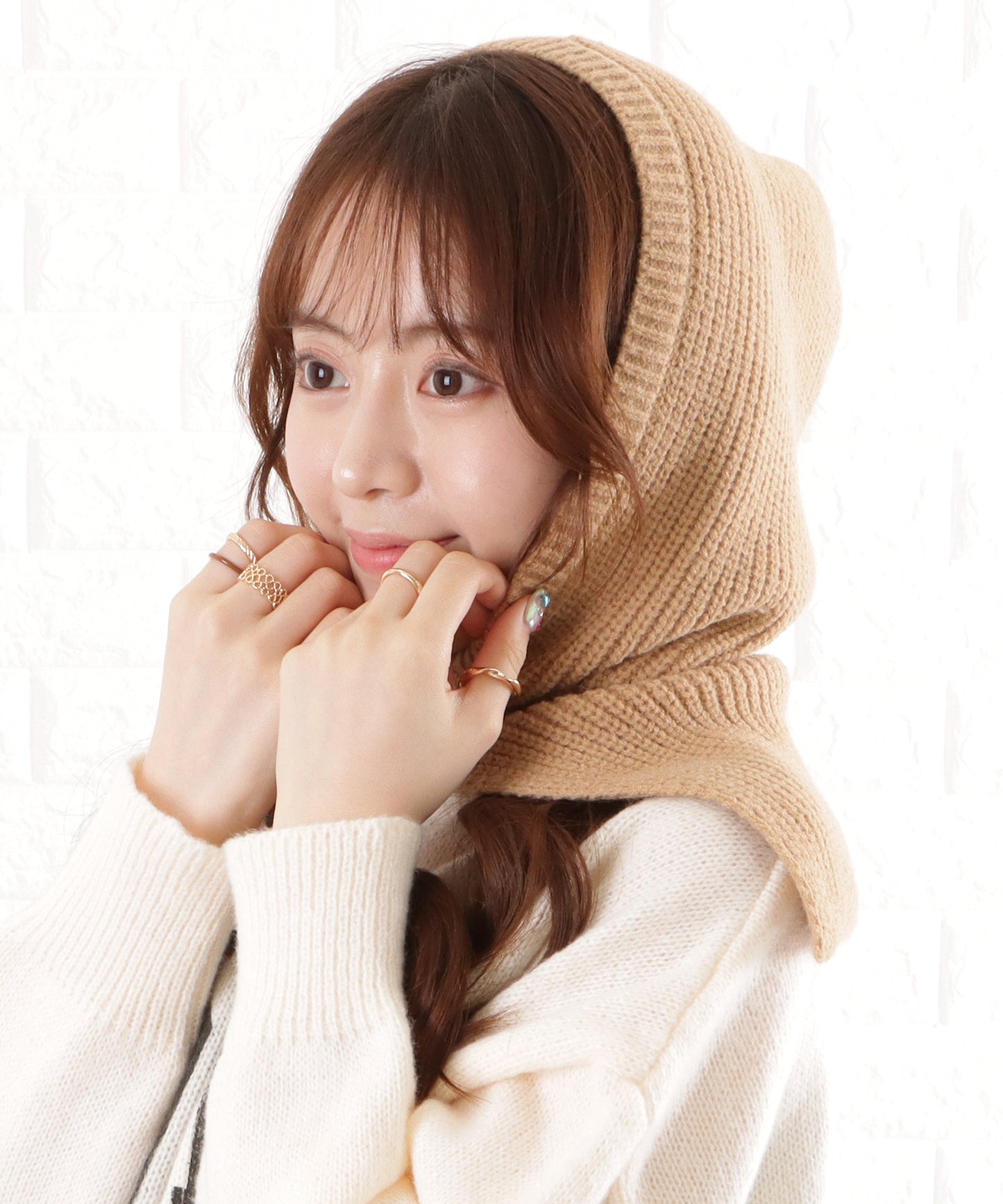 ニットバラクラバ