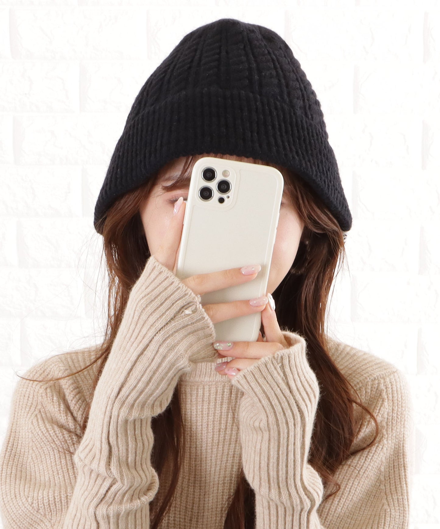 ニットクローシュハット