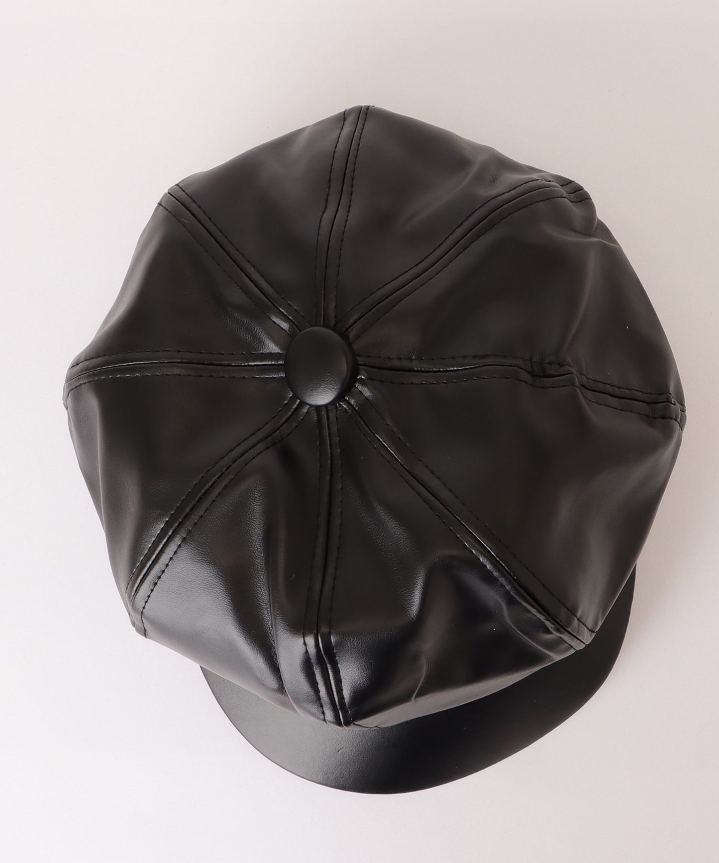 フェイクレザーキャスケット