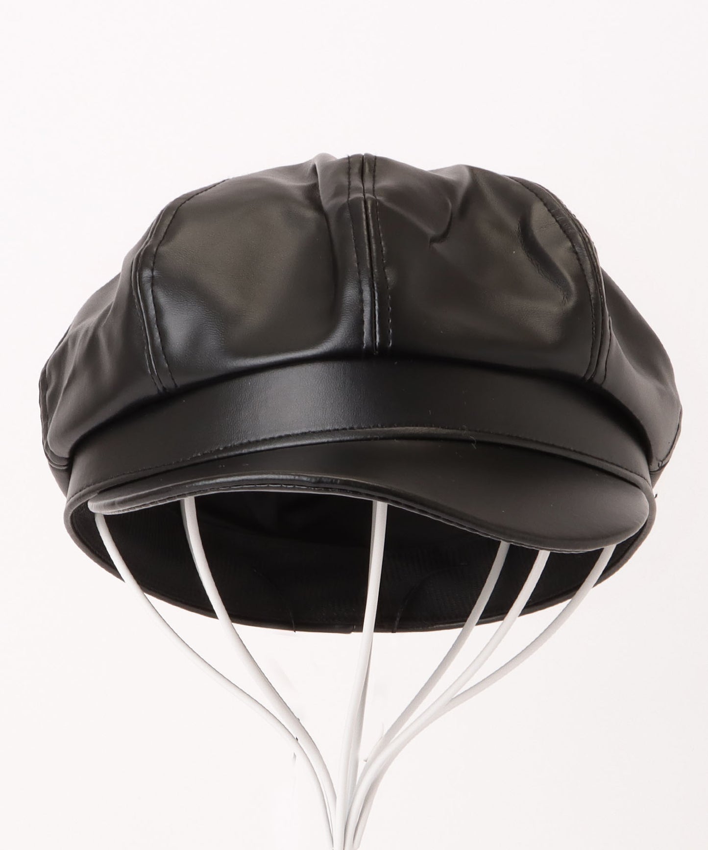 フェイクレザーキャスケット