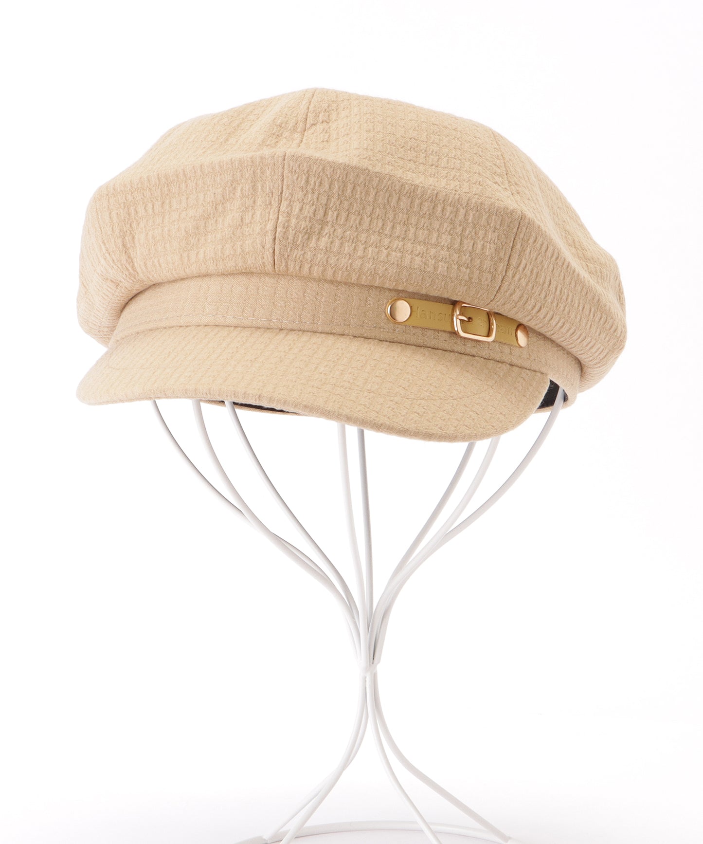 ベルト付きクラシカルキャスケット棒