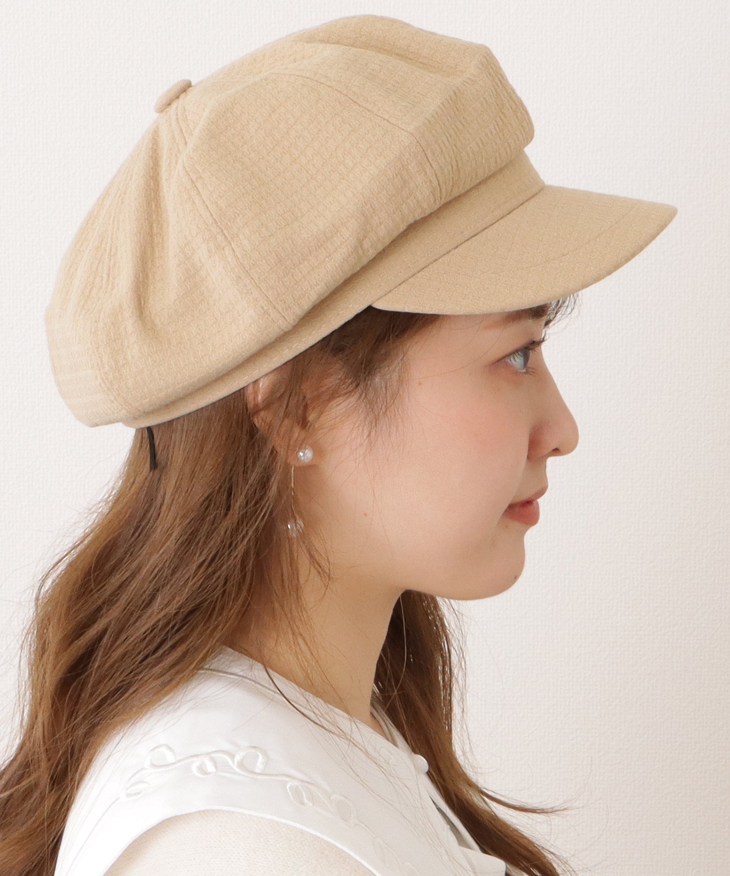 ベルト付きクラシカルキャスケット棒