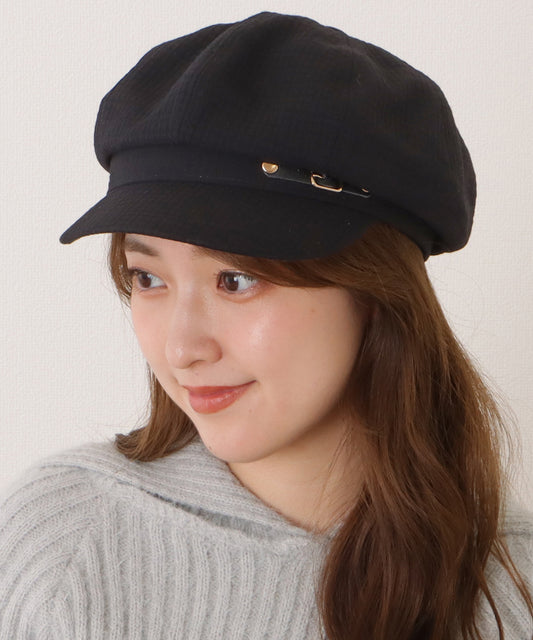 ベルト付きクラシカルキャスケット棒